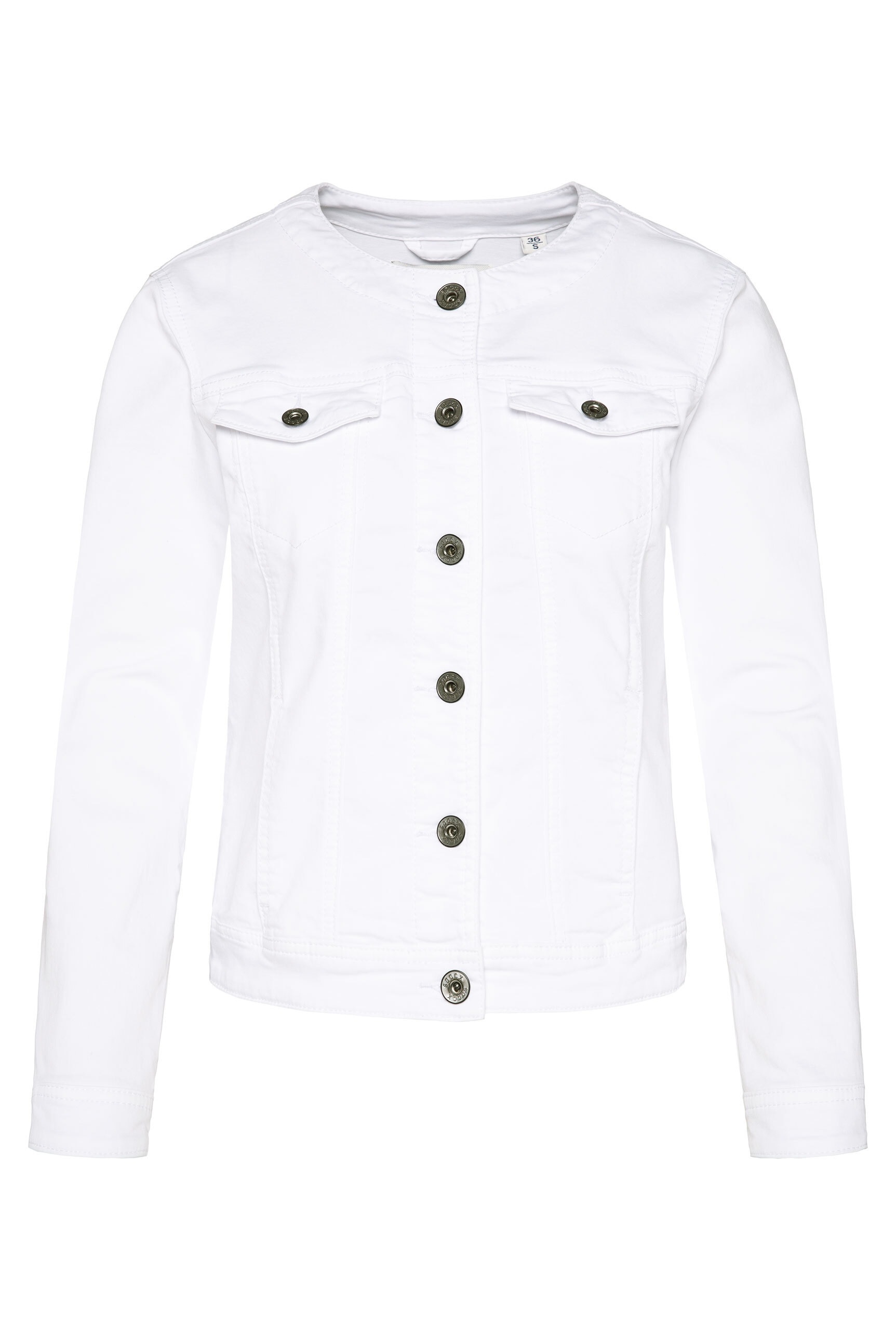 SOCCX Jeansjacke, ohne Kapuze, mit Brusttaschen