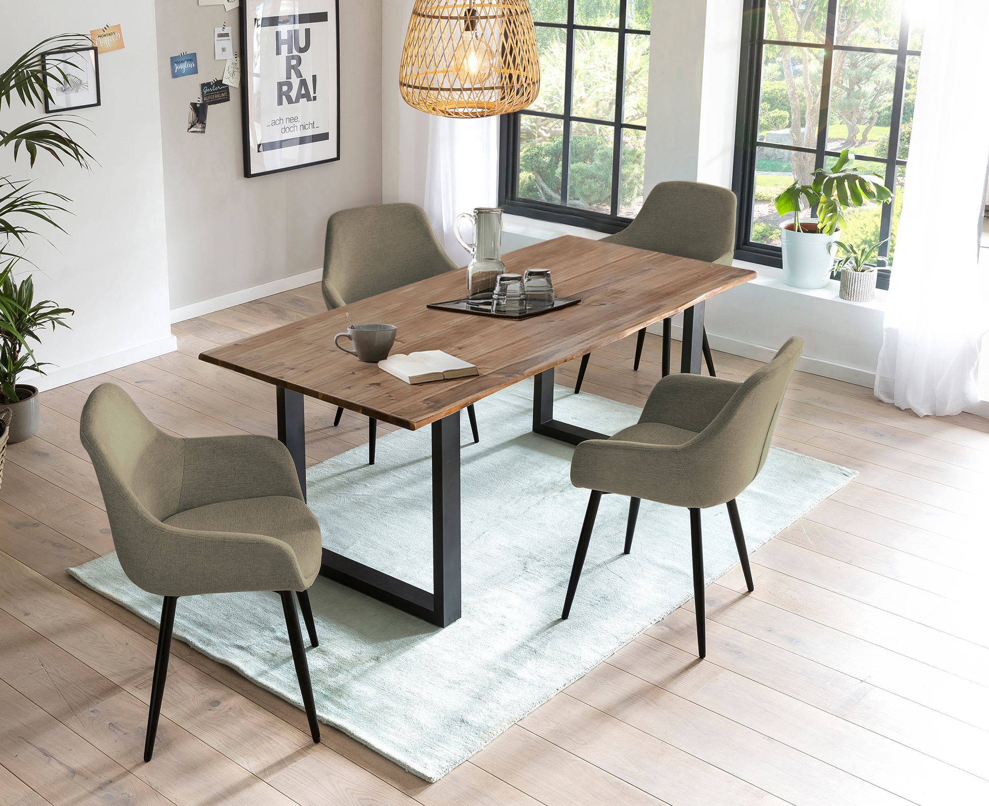 SalesFever Essgruppe "Essgruppe im schicken Stil" Set, 5 Stk. tlg. 5-teilig günstig online kaufen