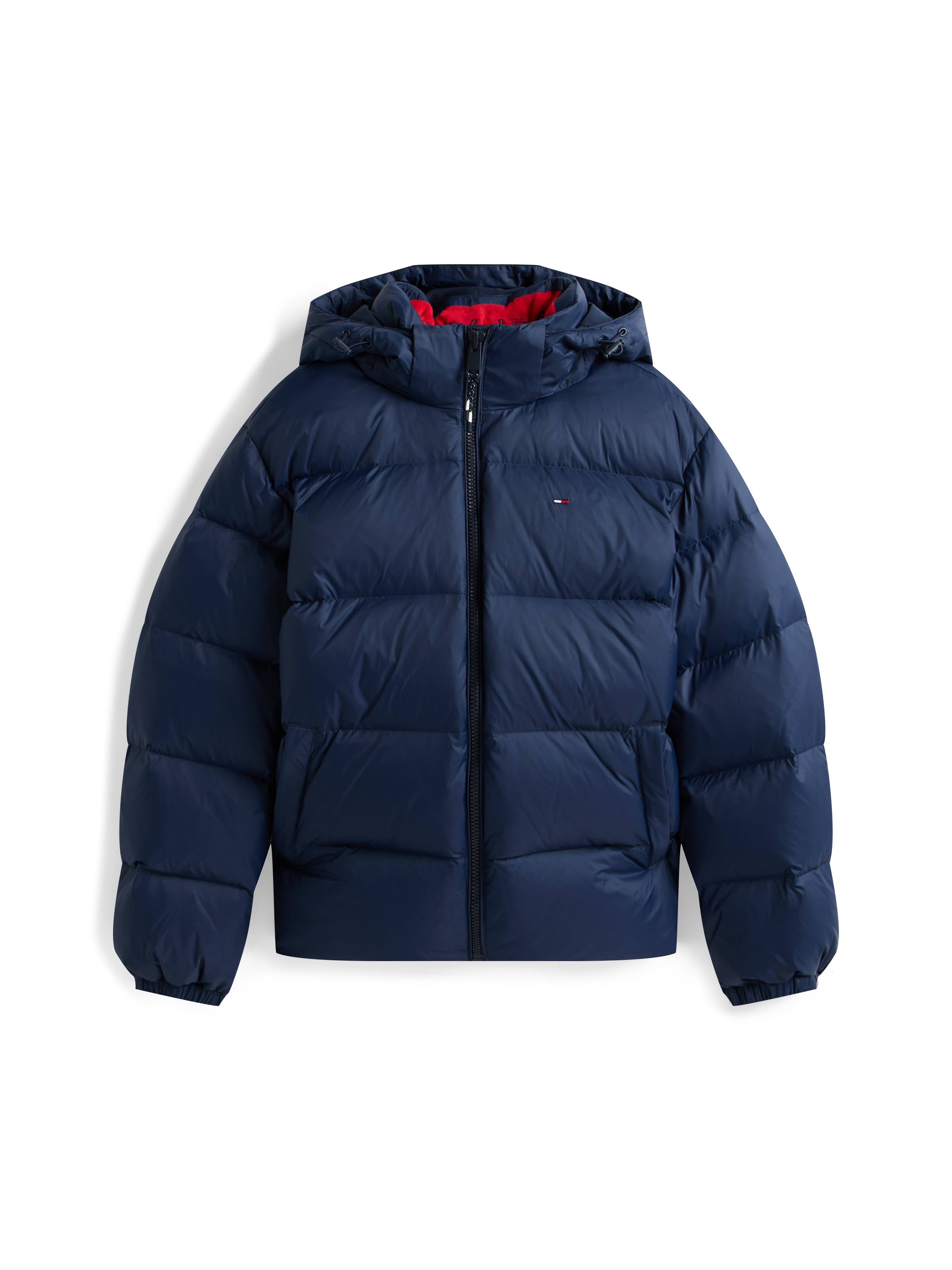Thumbnail - Tommy Jeans Steppjacke "TJM ESSENTIAL DOWN JACKET EXT" mit Kapuze Winterjacke Outdoorjacke Gefüttert 2 in 1 Jacke abnehm...