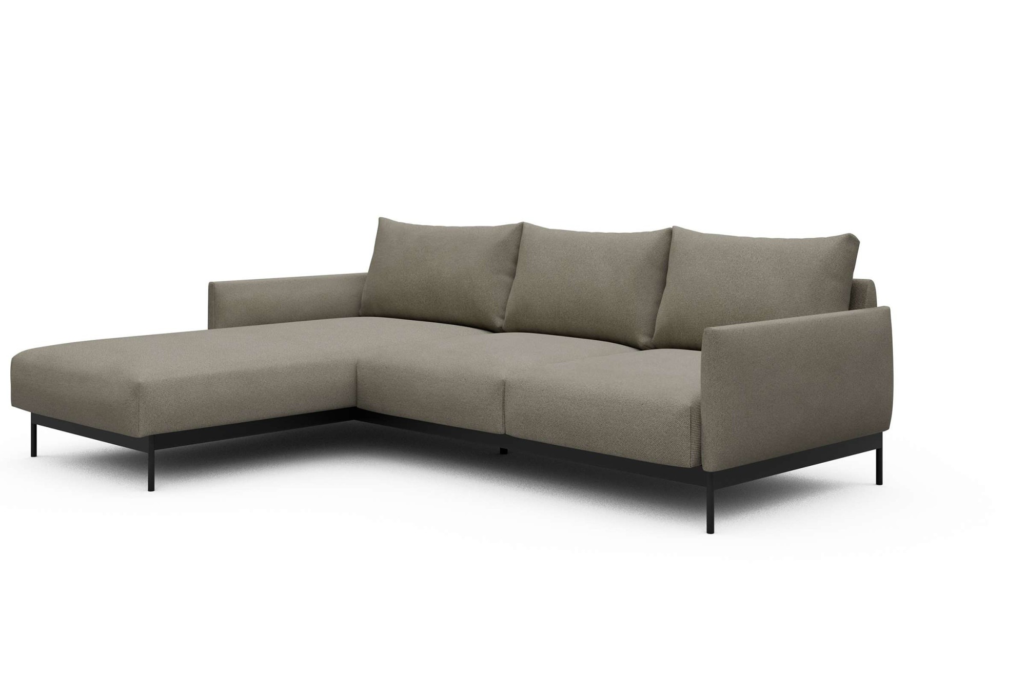 Tenksom Ecksofa »Tokey, Polsterecke, Couch, Recamiere links und rechts montierbar«, Bezüge wechselbar, hoher und gemütlicher Sitzkomfort, L-Form