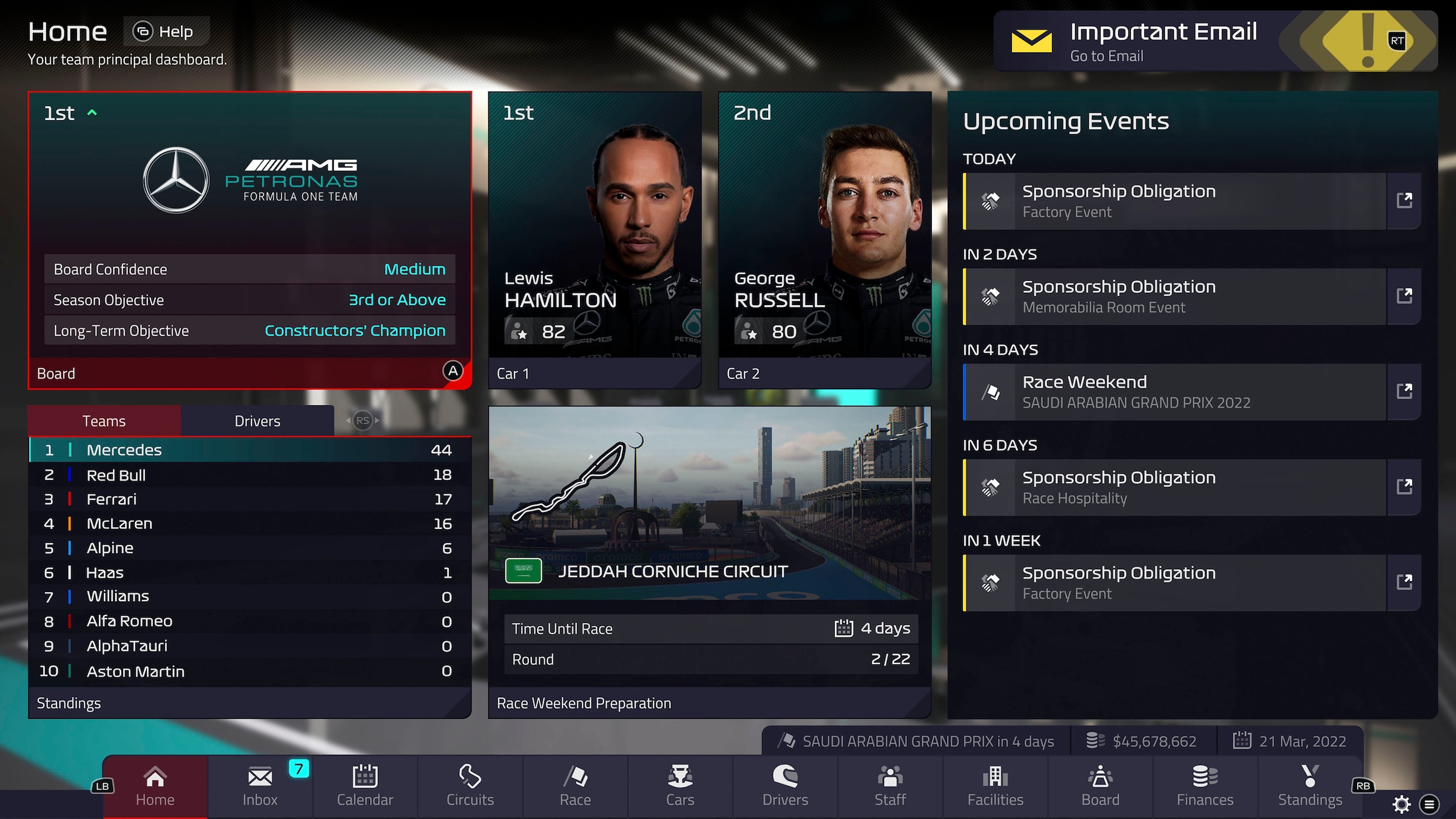 NBG Spielesoftware »F1 Manager 2022 - [Xbox]« Xbox Series X