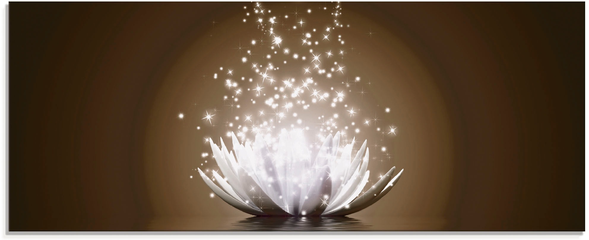 Artland Glasbild "Magie der Lotus-Blume" Blumen 1 Stk. tlg. in verschiedene günstig online kaufen