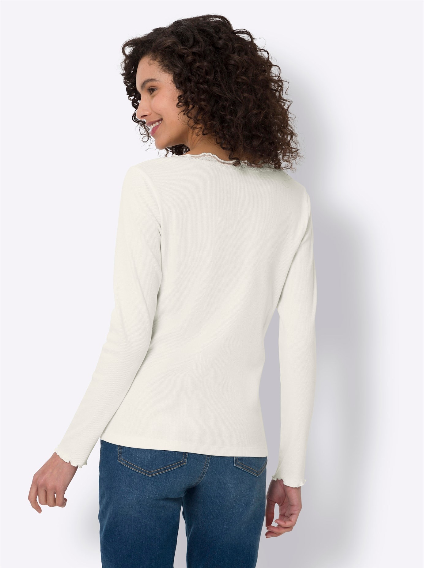 heine Langarmshirt »Langarm-Shirt«, (1 tlg.)