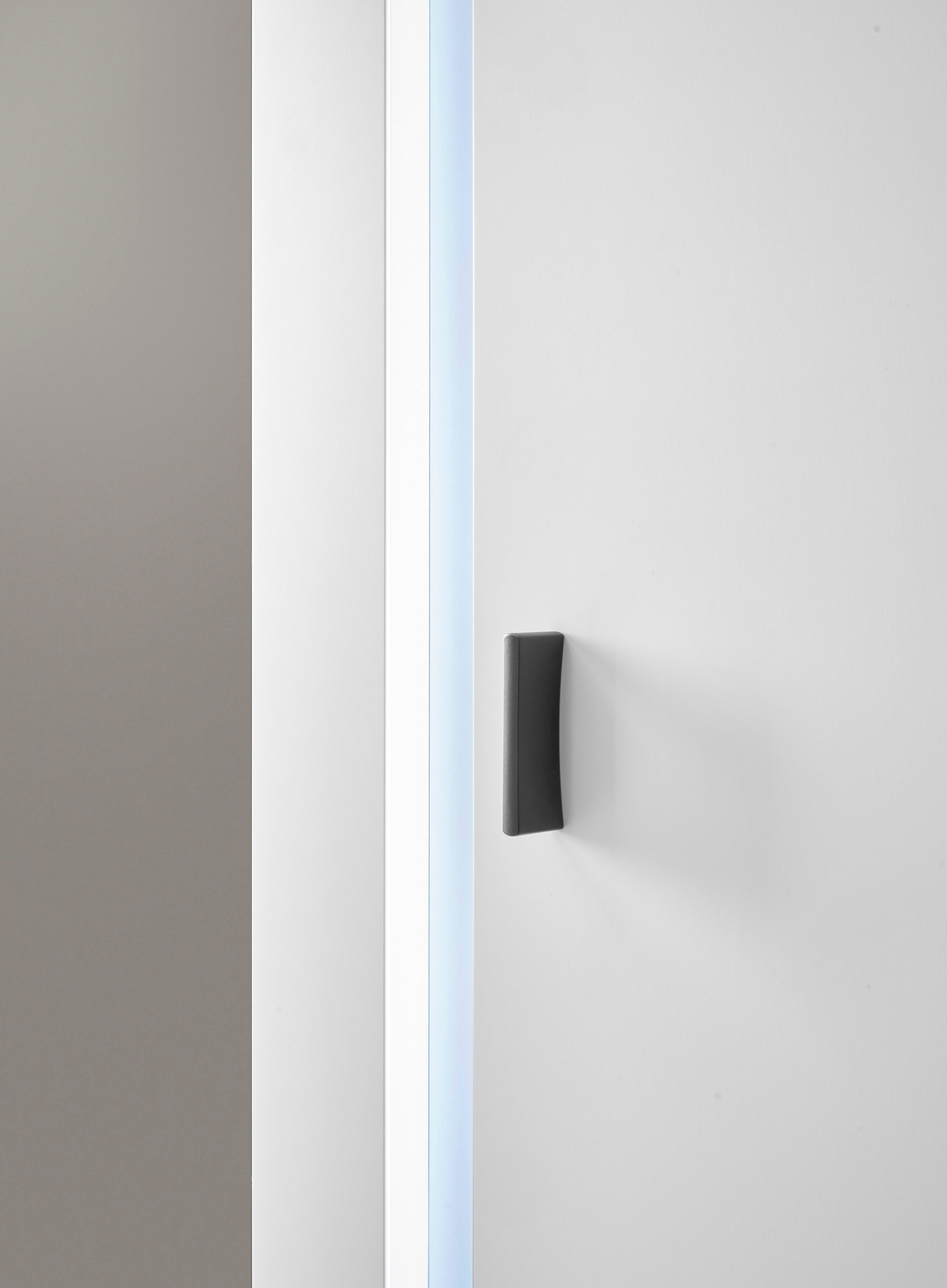 INOSIGN Mehrzweckschrank »LONG ISLAND«, (1 St.), in moderner Trendfarbe,inklusive senkrechter Beleuchtung,Breite 55 cm