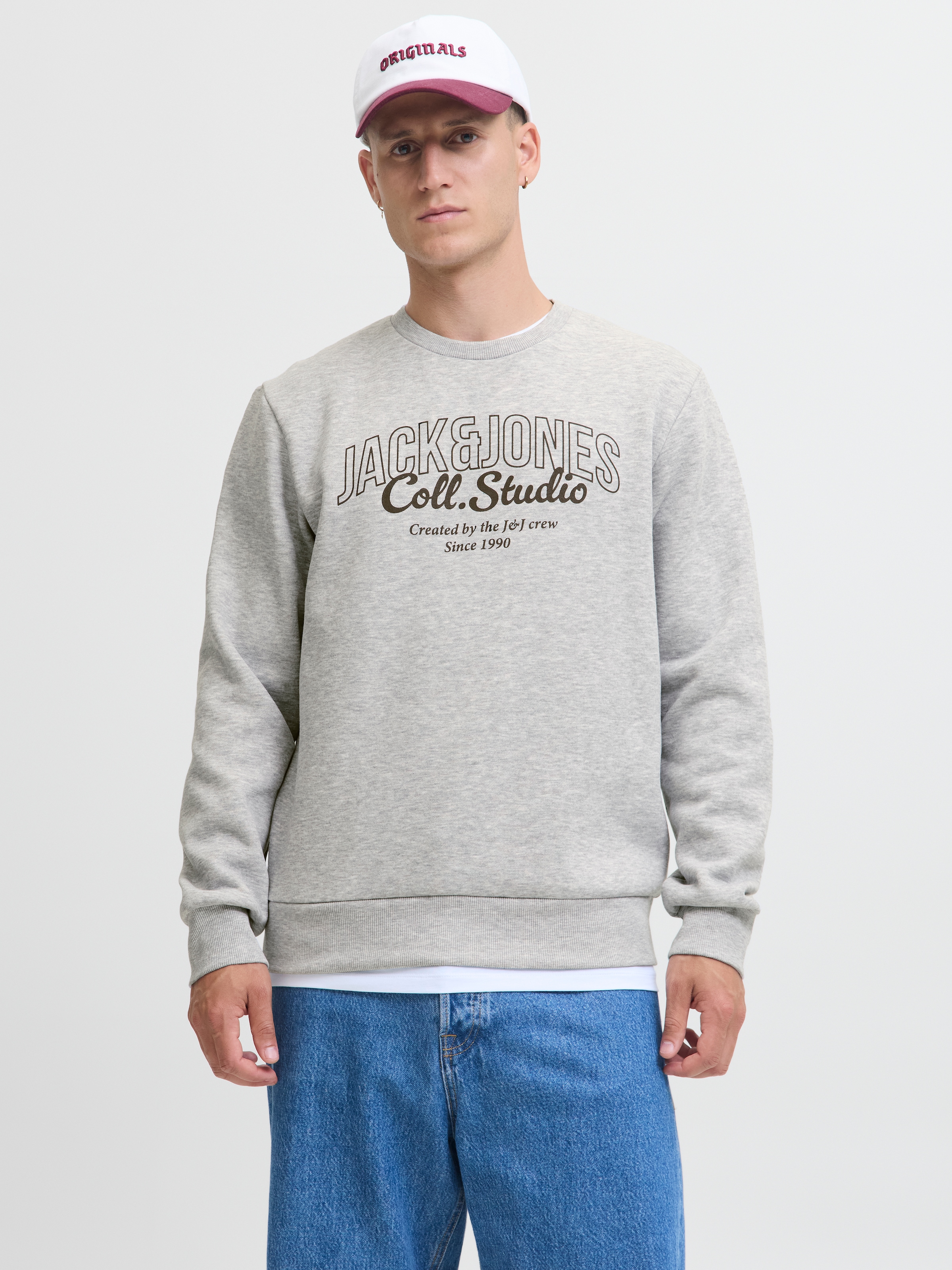 Jack & Jones Sweatshirt "JJMAKOTO SWEAT CREW NECK" günstig online kaufen