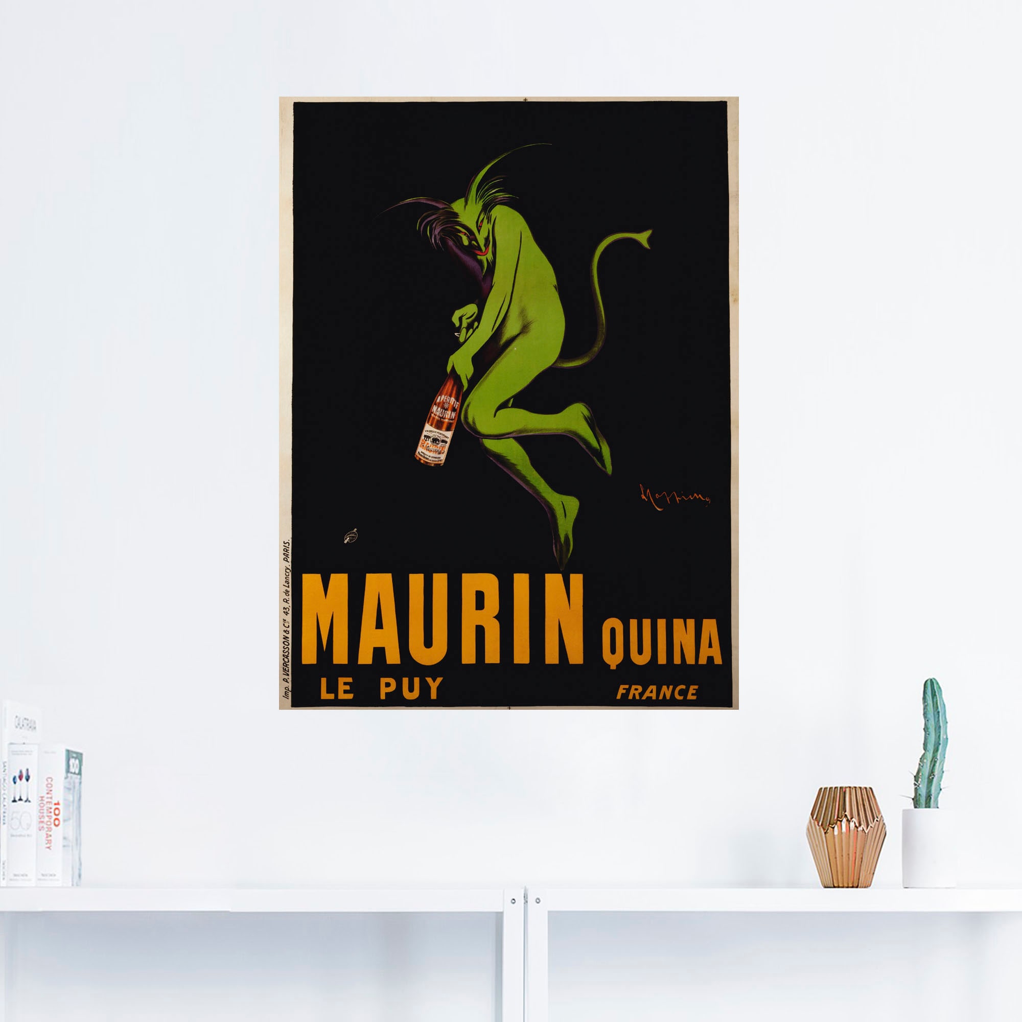 Artland Wandbild »Maurin Quina. Um 1922«, Schilder, (1 St.), als Leinwandbild, Poster, Wandaufkleber in verschied. Größen