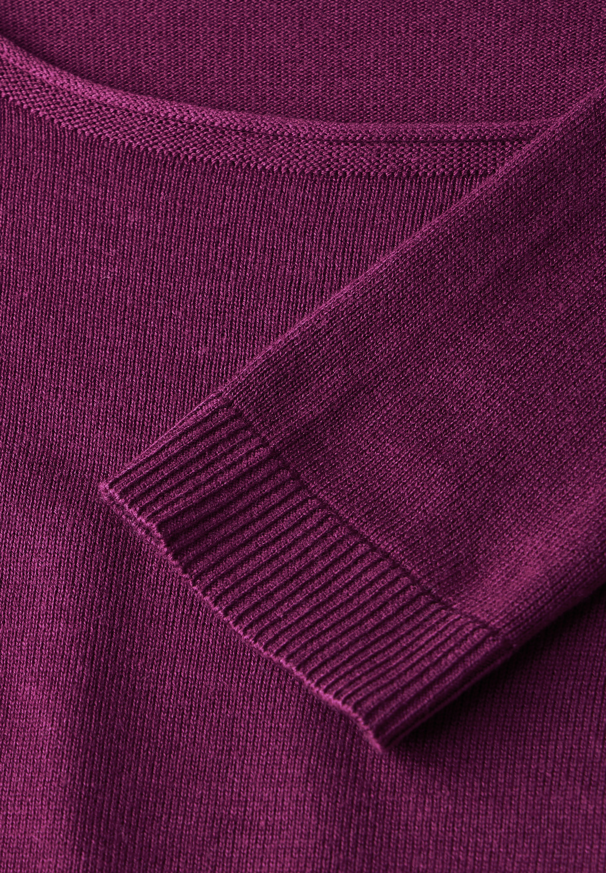 STREET ONE Strickpullover, mit U-Boot-Ausschnitt