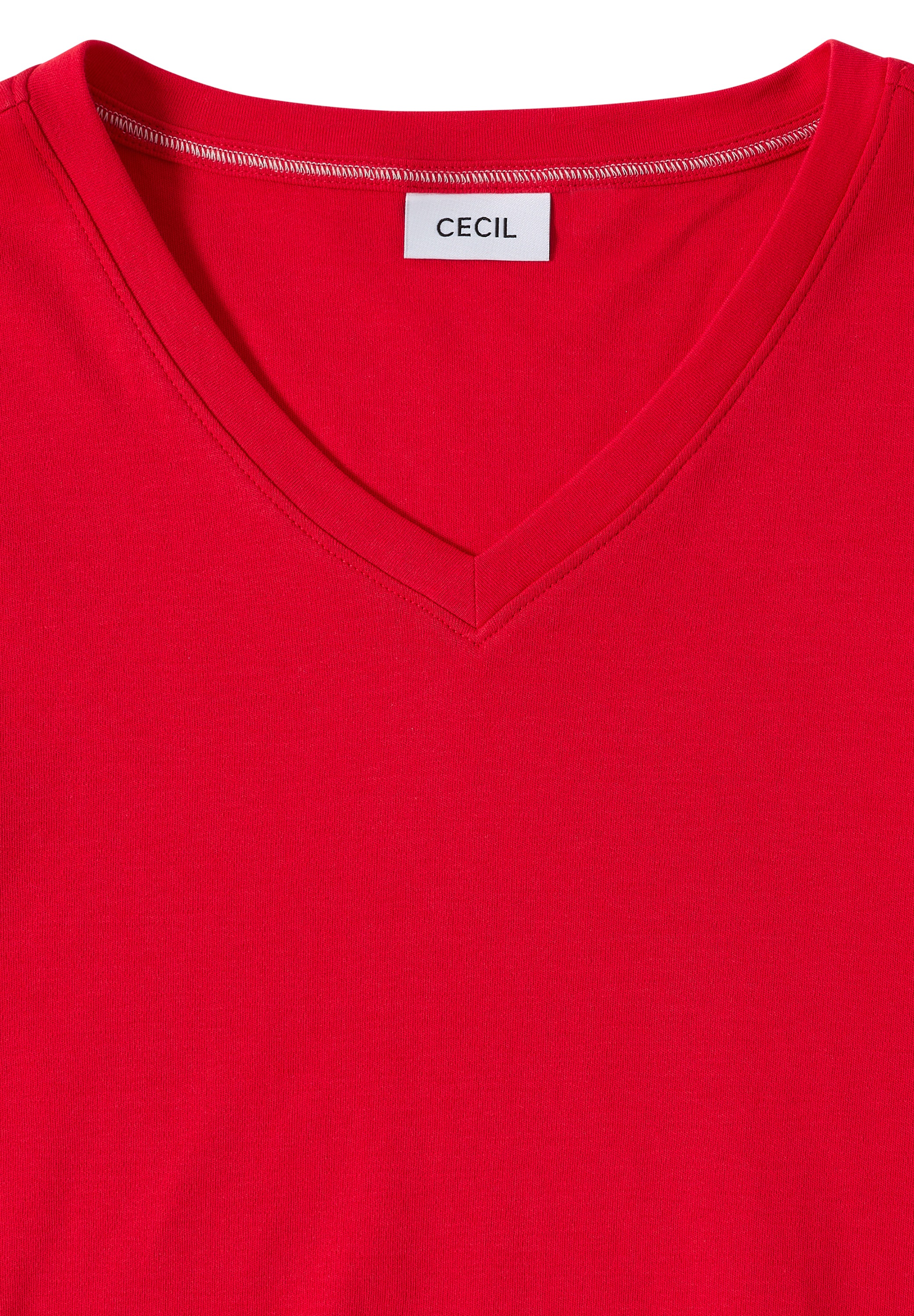Cecil T-Shirt, aus reiner Baumwolle