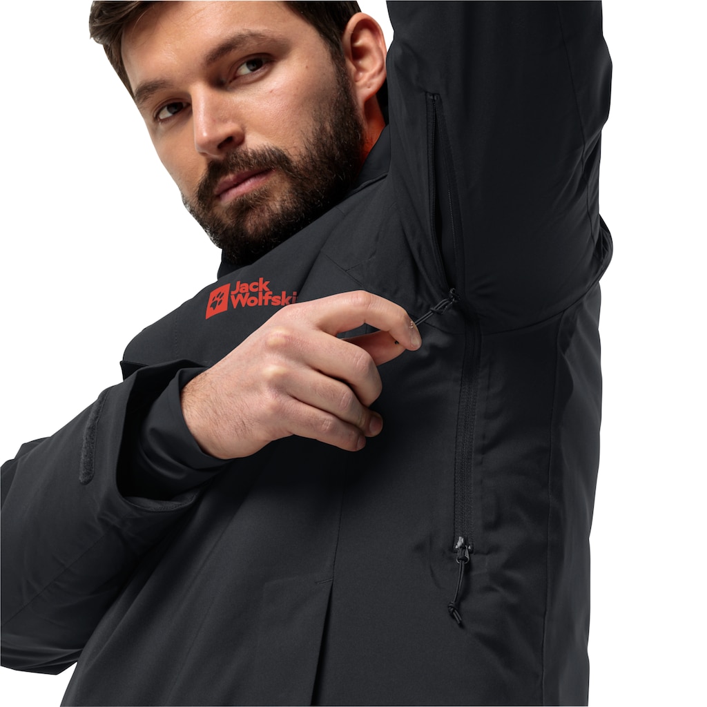 Jack Wolfskin Funktionsjacke »TROPOSPHERE INS JKT M«, mit Kapuze