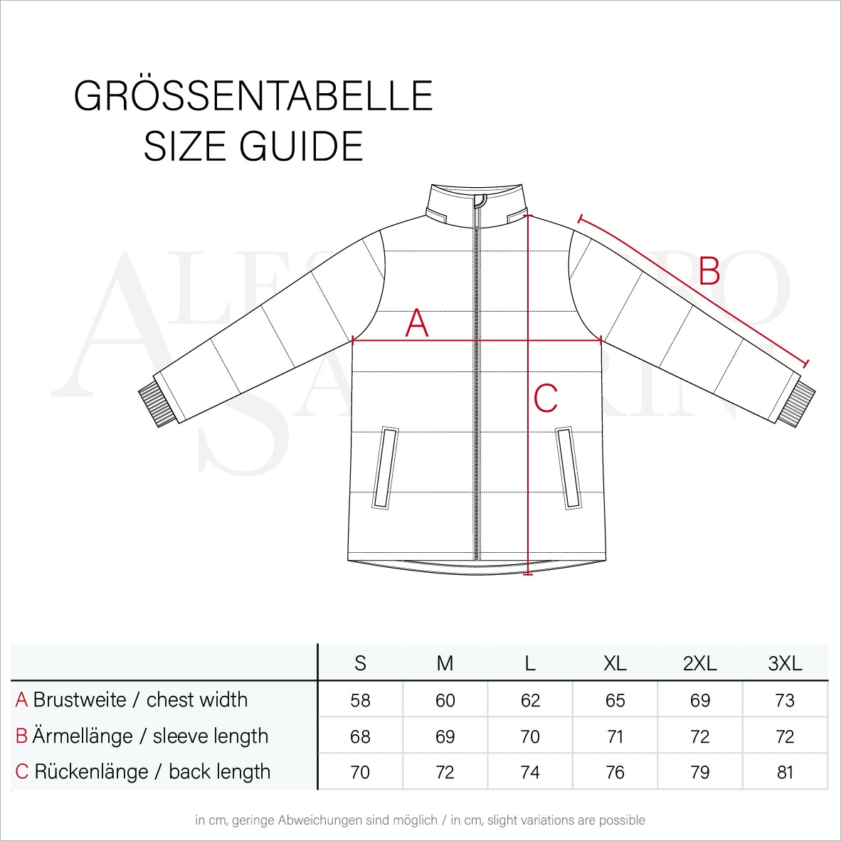 Alessandro Salvarini Winterjacke »ASGinio«, mit abnehmbarer Kapuze
