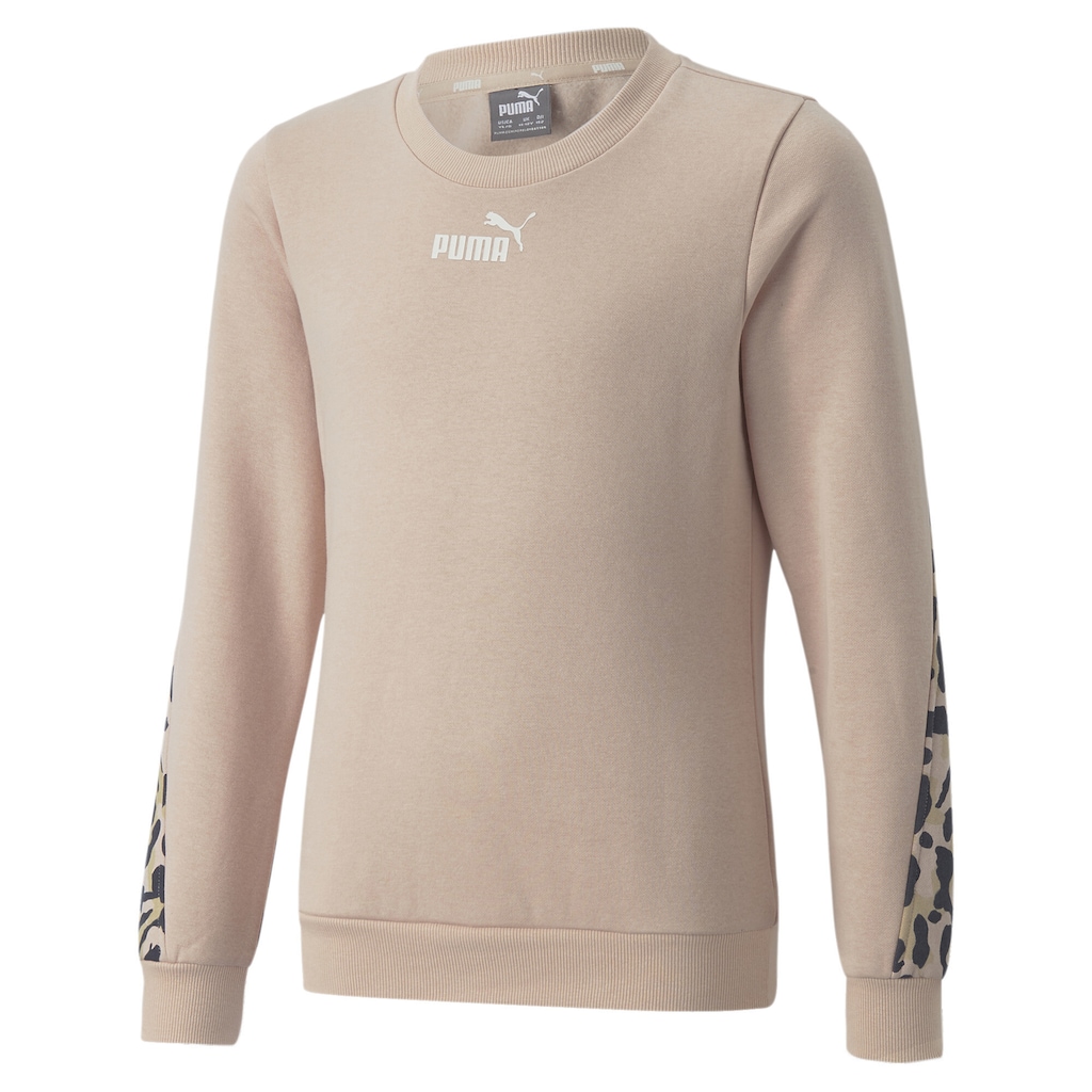 PUMA Sweater »Alpha Sweatshirt mit Rundhalsausschnitt Jugend«