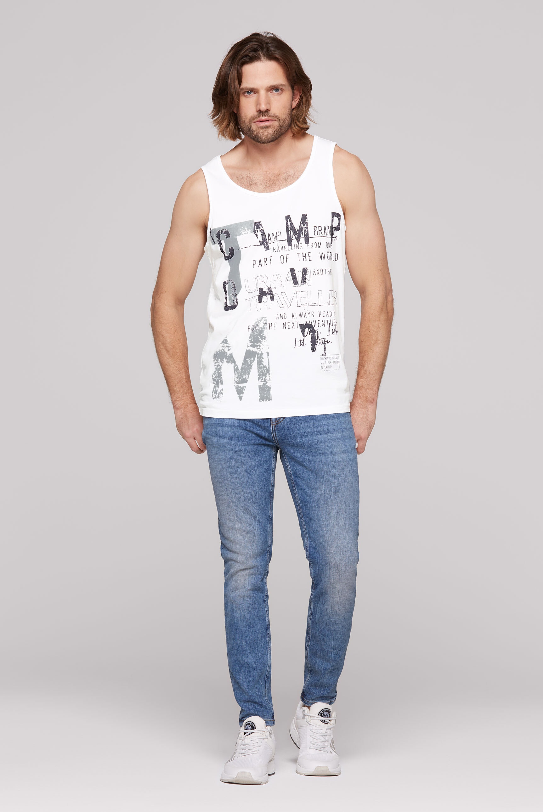 CAMP DAVID Tanktop, aus Baumwolle
