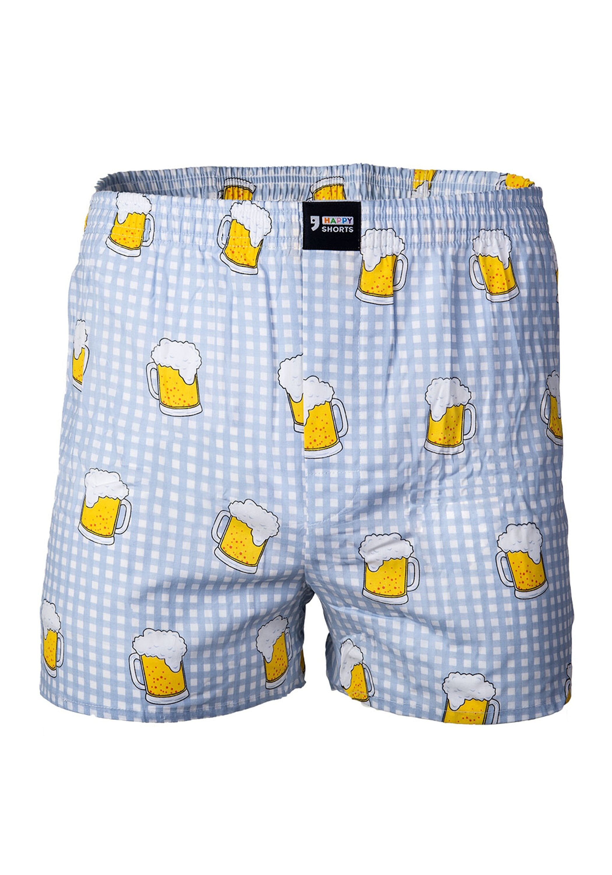 HAPPY SHORTS Boxershorts "Web-Boxershorts 1er Pack"