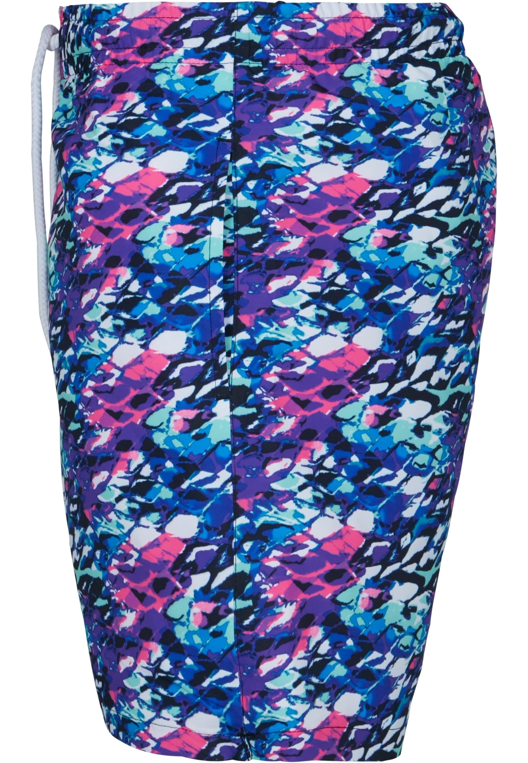 URBAN CLASSICS Badeshorts »Urban Classics Herren Multicolor Swim Shorts«