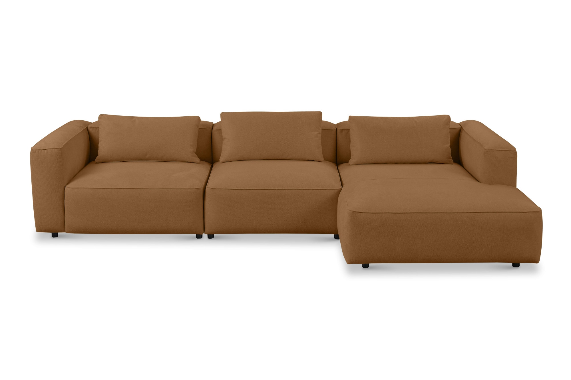 andas Ecksofa "Tvinnet", Breite 317 cm, extra tiefe Sitzfläche, kubisches S günstig online kaufen