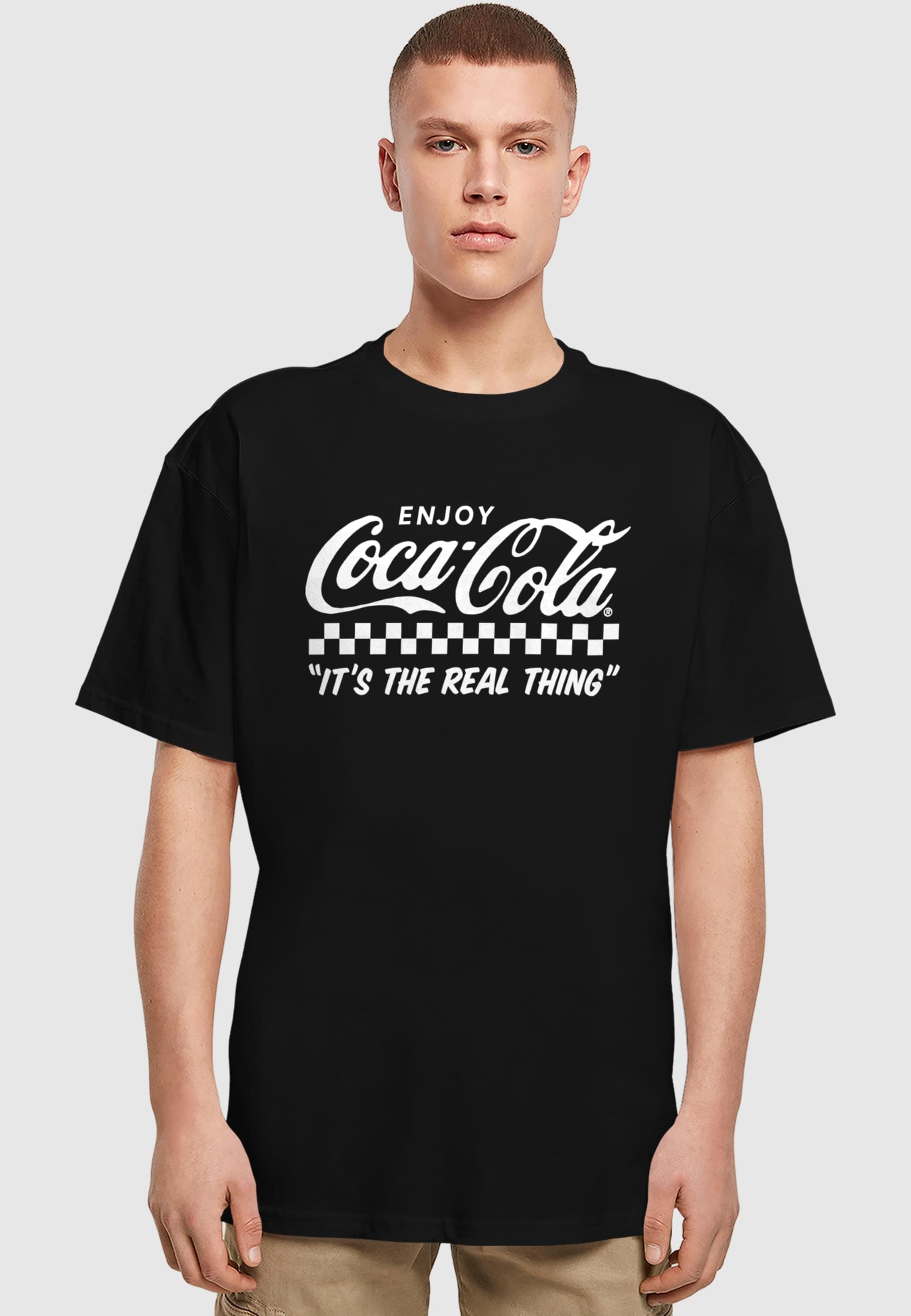 Merchcode T-Shirt »Merchcode Coca Cola Enjoy Coke Oversize Tee«, (1 tlg.)