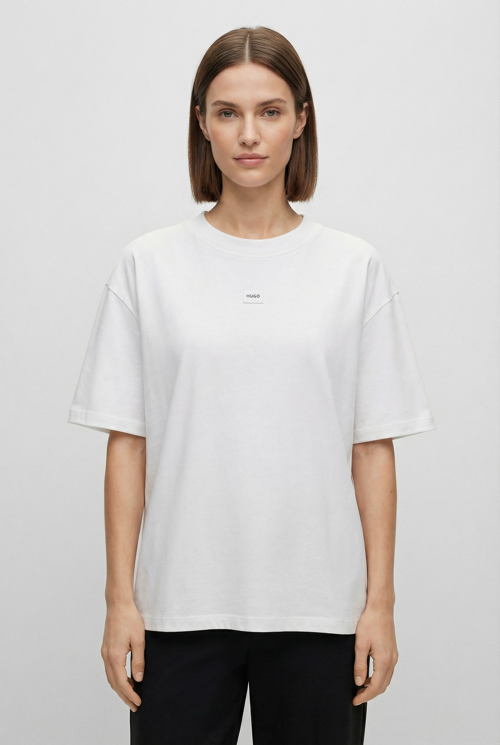 HUGO Underwear T-Shirt »Signature« normale Passofrm, Rundhals