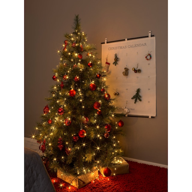 KONSTSMIDE LED-Baummantel »Weihnachtsdeko, Christbaumschmuck«, LED  Lichterkette mit Ring, 8 Stränge à 30 Dioden, vormontiert | BAUR
