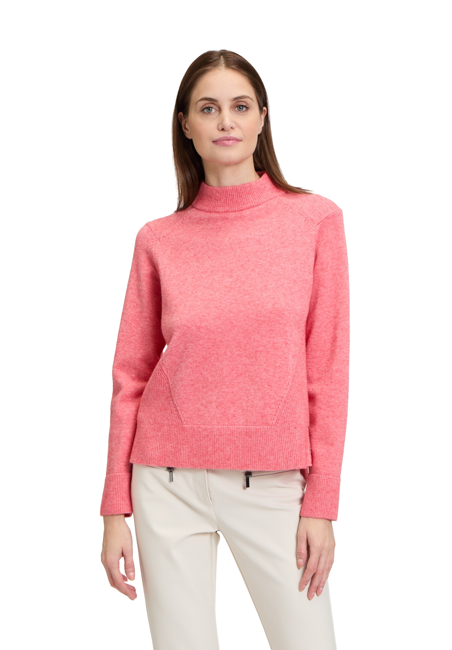 Betty Barclay Strickpullover "Betty Barclay Damen Feinstrickpullover mit Ri günstig online kaufen
