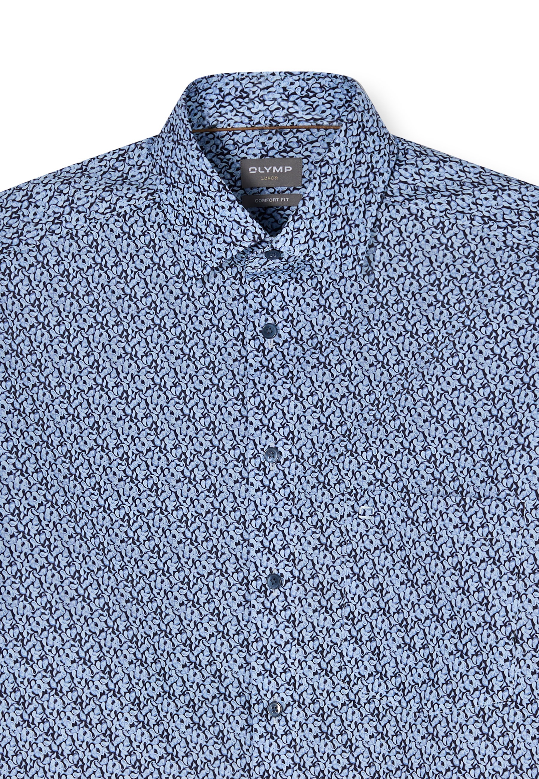 OLYMP Businesshemd »OLYMP Luxor, comfort fit, New Kent mit extra langem Arm«