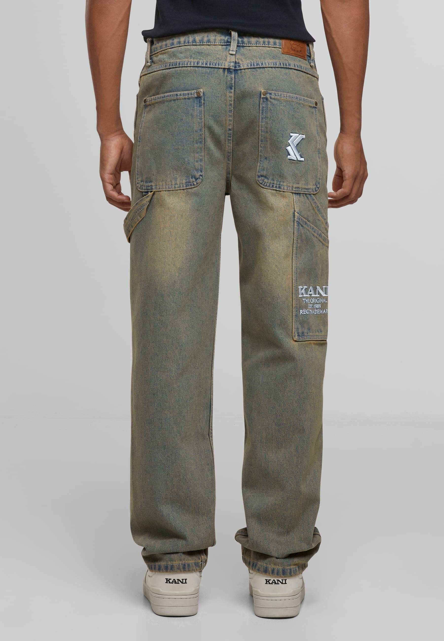 Karl Kani Bequeme Jeans »Karl Kani Herren KK OG Baggy Workwear Denim«, (1 tlg.)