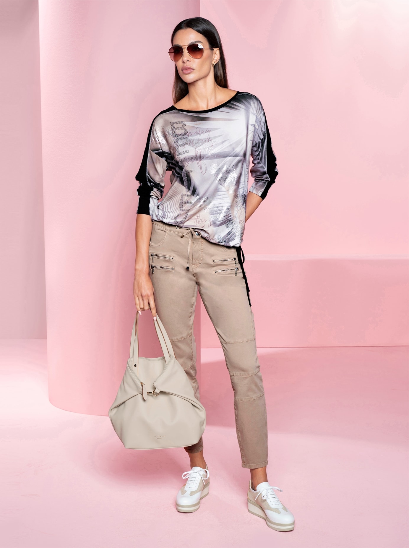 heine Rundhalsshirt "Shirt", 1 Stk. günstig online kaufen