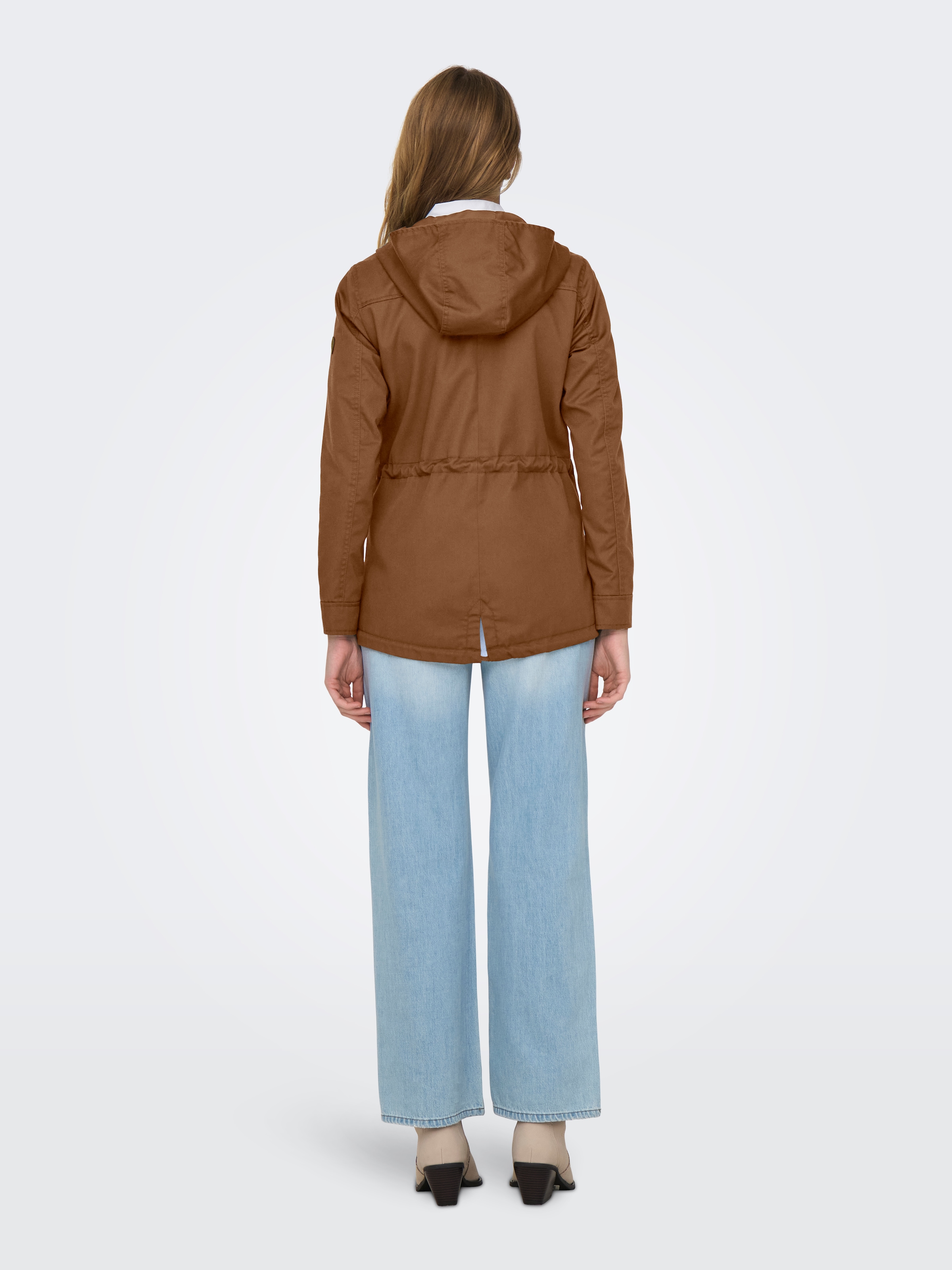 ONLY Parka "ONLLORCA LIFE CANVAS PARKA CC OTW", mit Kapuze, mit Kordelzug i günstig online kaufen