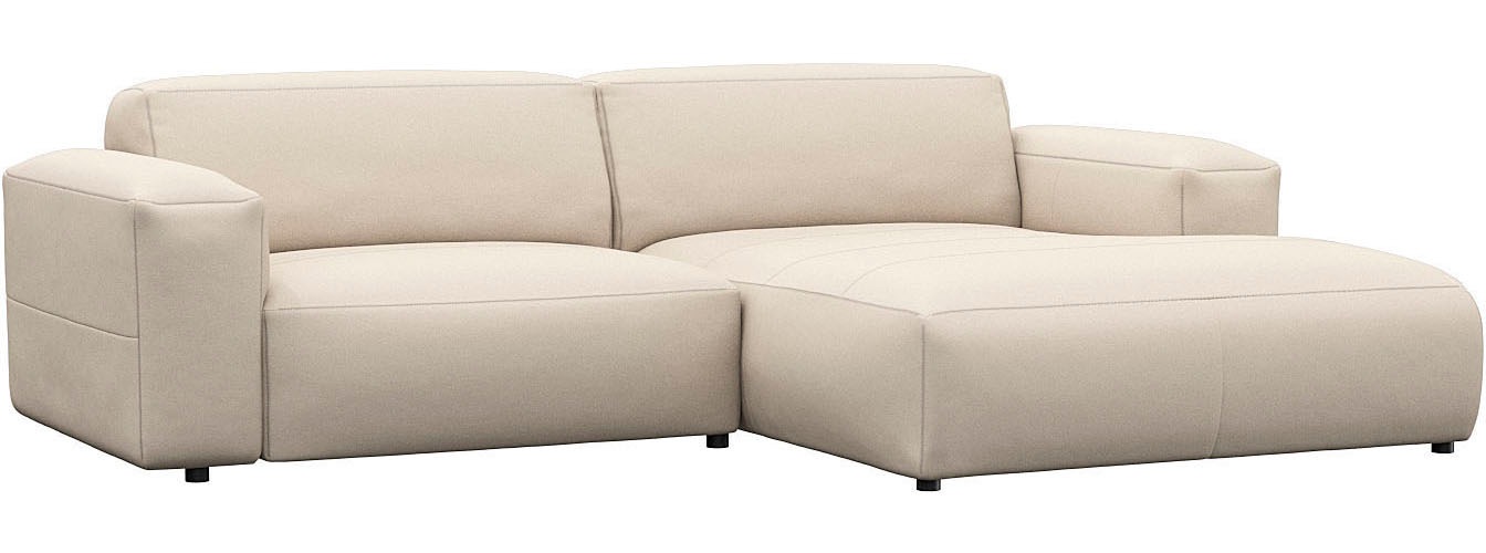 FLEXLUX Ecksofa "Lucera Chaislongue rechts oder links, L-Form, bequem", mod günstig online kaufen