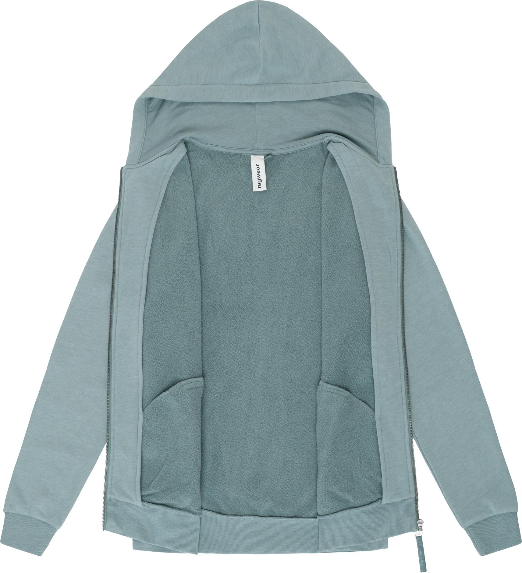 Ragwear Sweatjacke »Natten«, Weiche Herren Alltagsjacke mit Kapuze