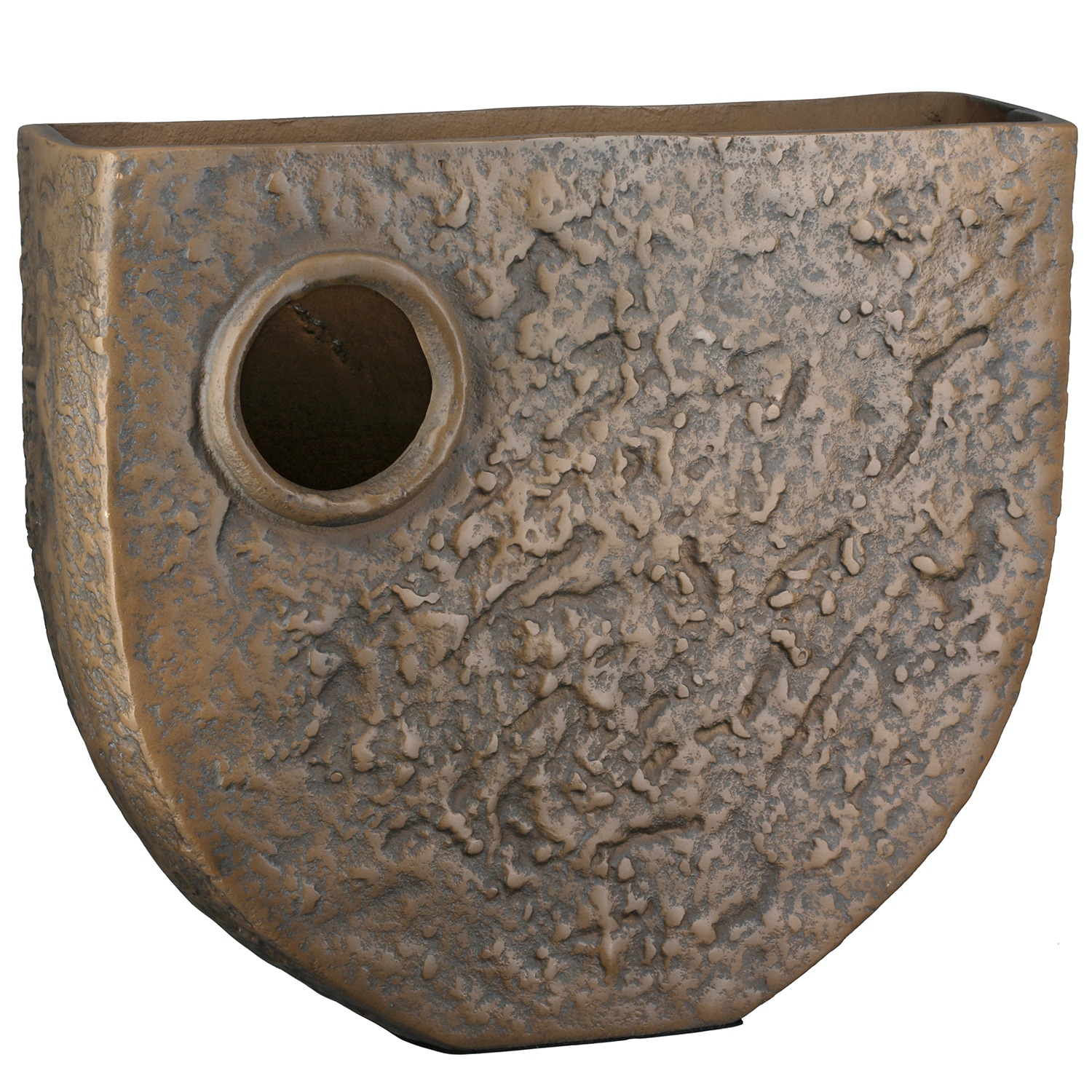 GILDE Tischvase "Vase Purton braun H. 26 cm" Dekovase, Purton, Filzboden, Tischdekoration, stilvoll, hochwertig