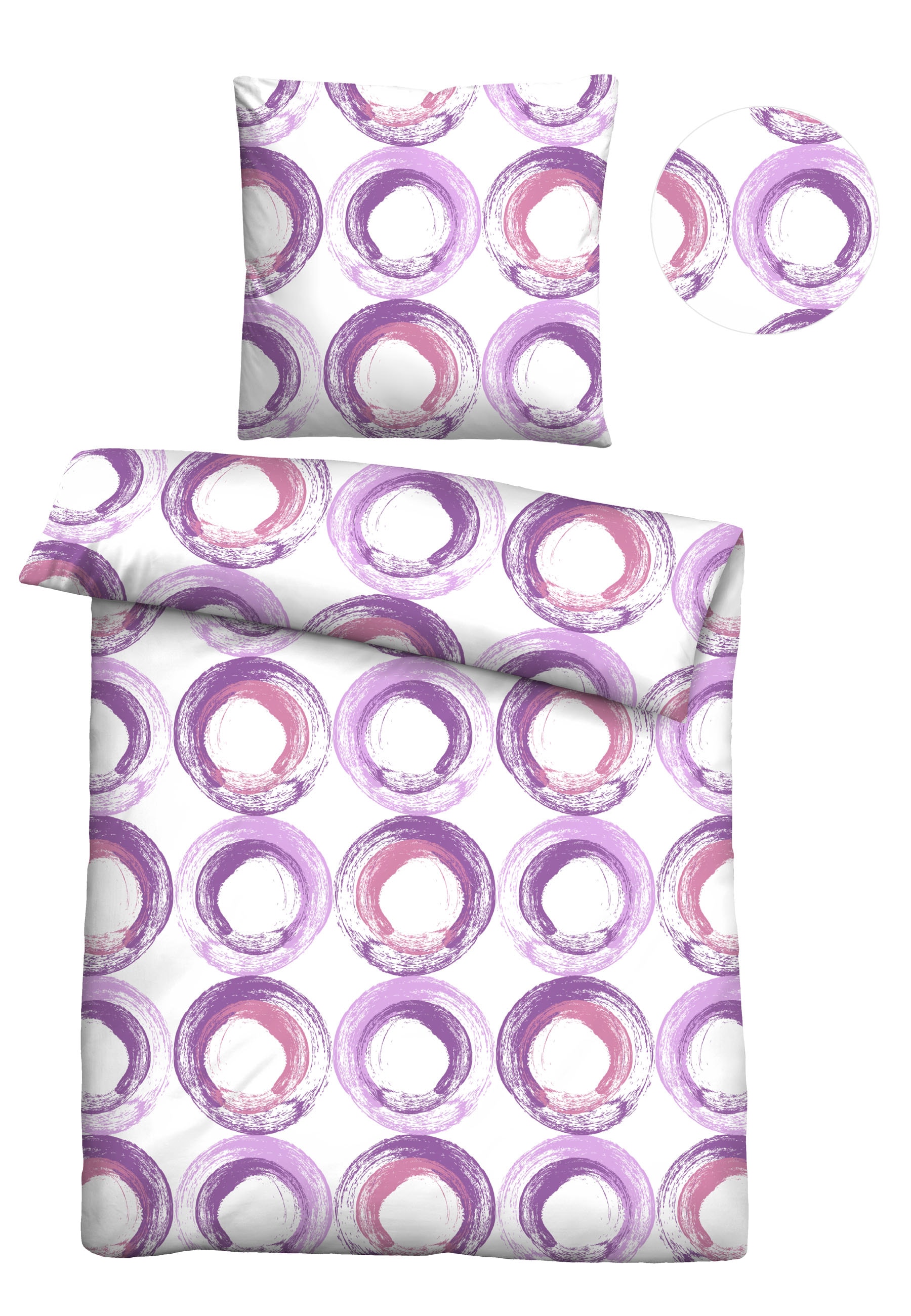 Castell - Markenbettwäsche Bettwäsche "0040759" 2 Stk. hautsympathisch, 100 günstig online kaufen