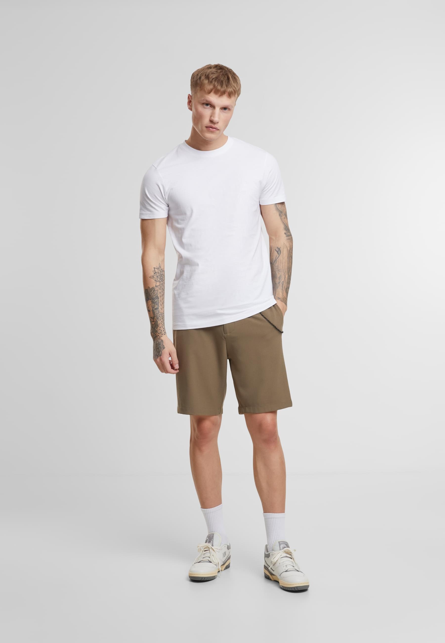 2Y Studios Sweatshorts »2Y Studios Herren 2Y Basic Shorts With Stripes«, (1 tlg.)