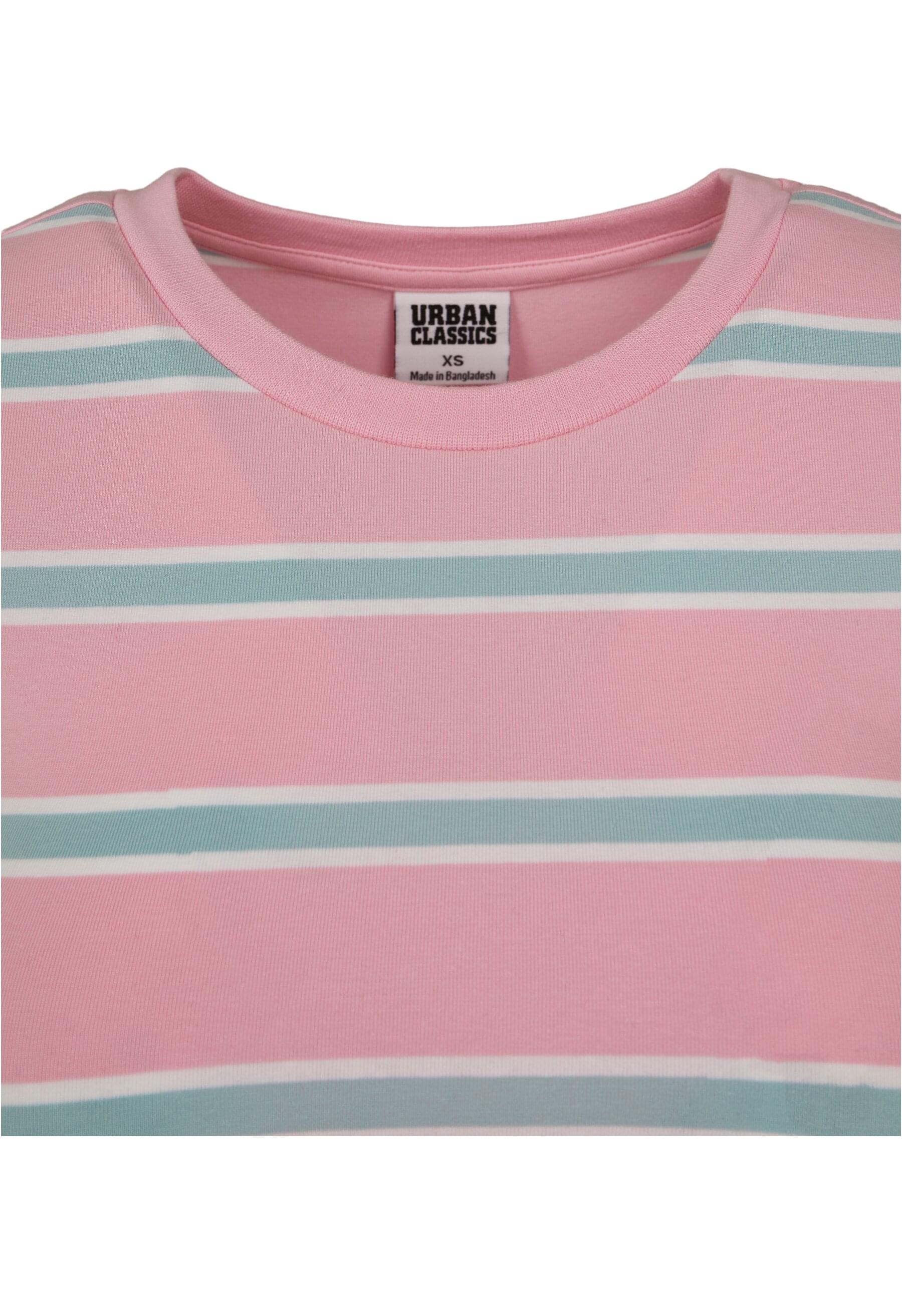 Thumbnail - URBAN CLASSICS T-Shirt "Urban Classics Damen Ladies Stripe Cropped Tee", (1 tlg.)