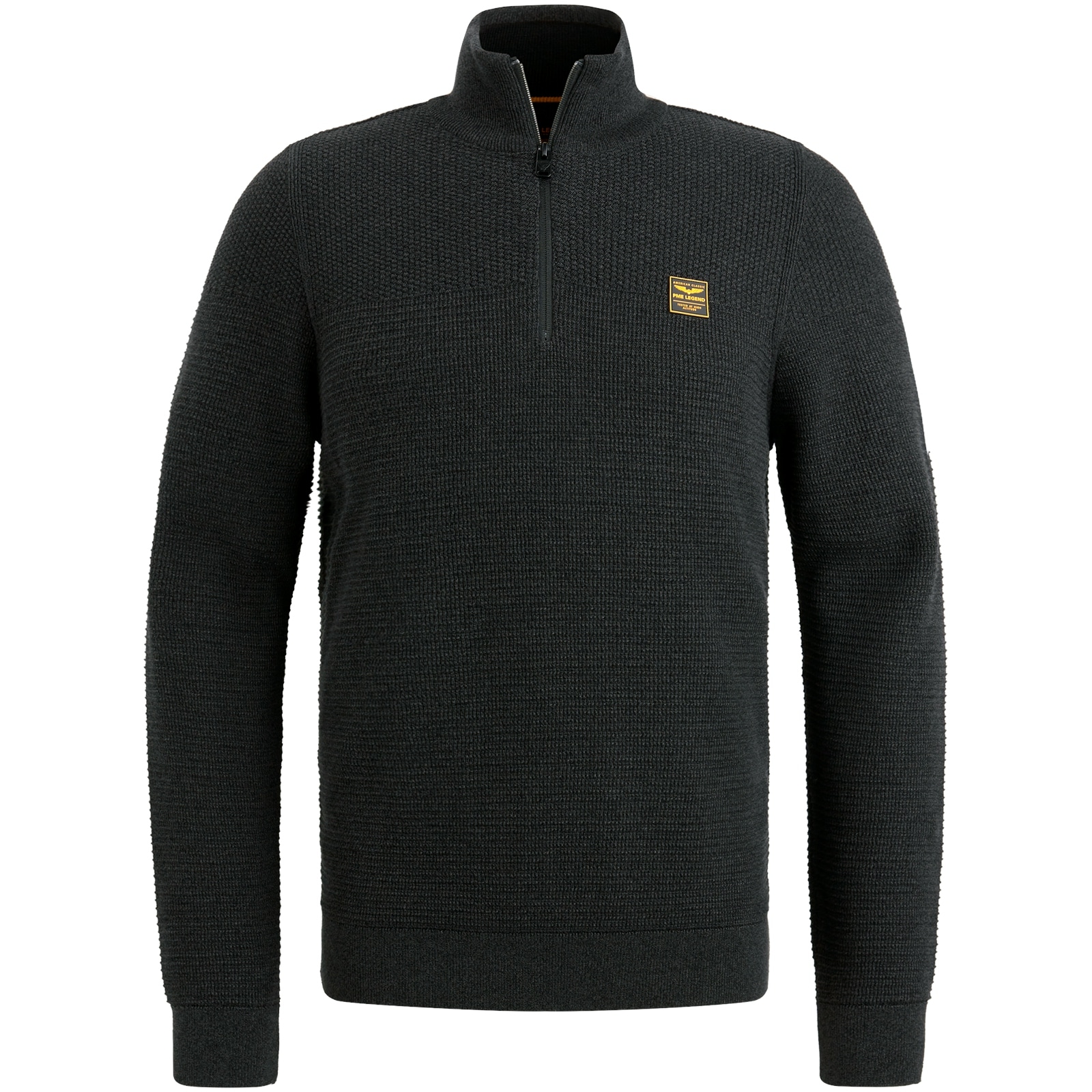 PME LEGEND Troyer »Half zip collar cotton mouline«, mit Logostickerei