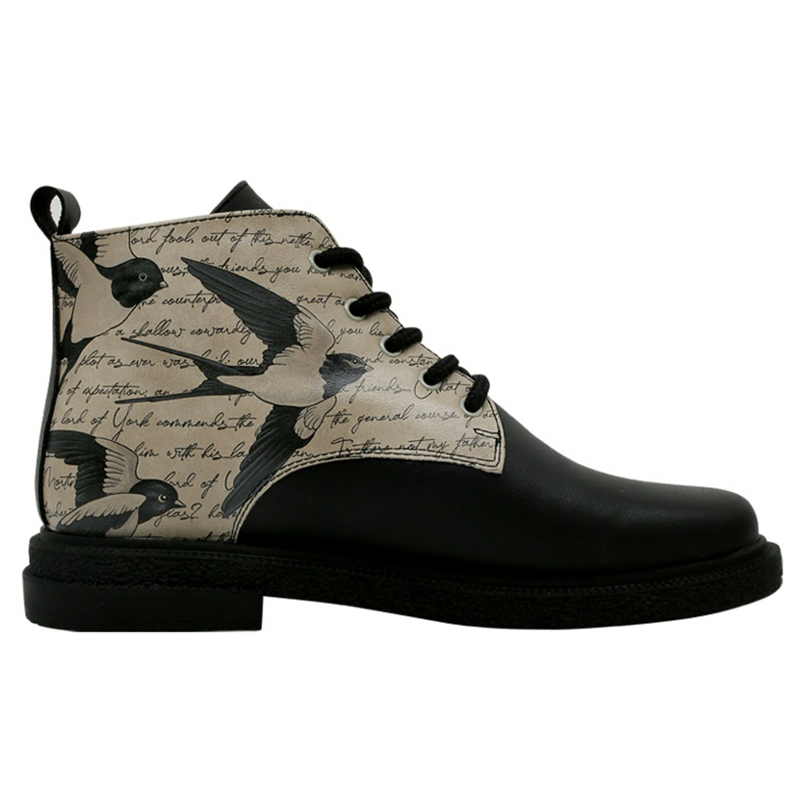 DOGO Bootsschuh »Damen Victoria Boots Letters For Lovers Vegan Damen Boots /«, Vegan