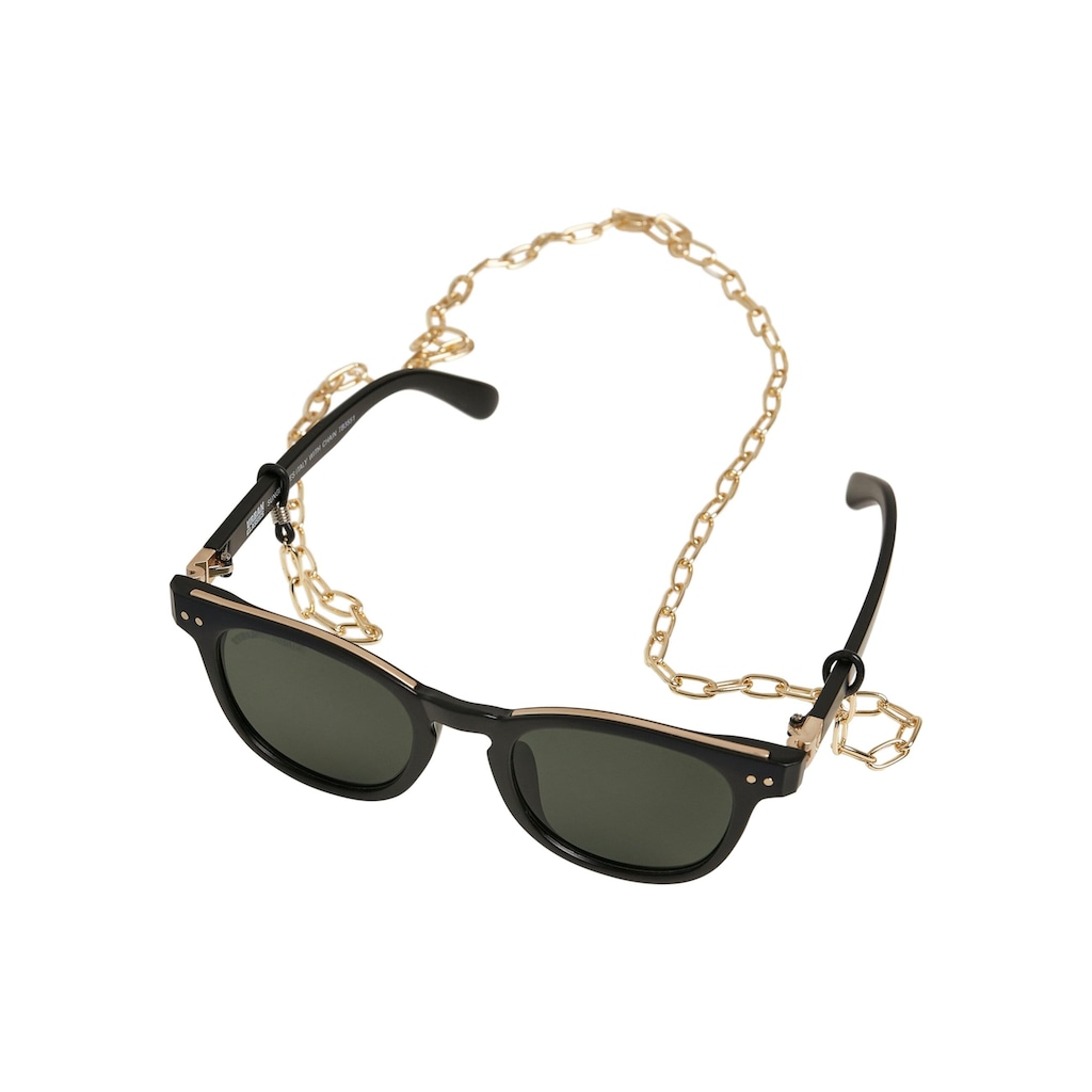 URBAN CLASSICS Sonnenbrille »Urban Classics Unisex Sunglasses Italy with chain«