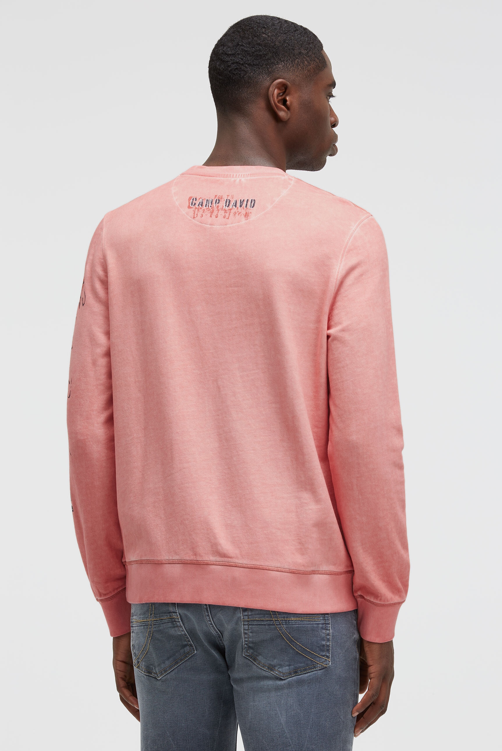 CAMP DAVID Sweater , aus Baumwolle
