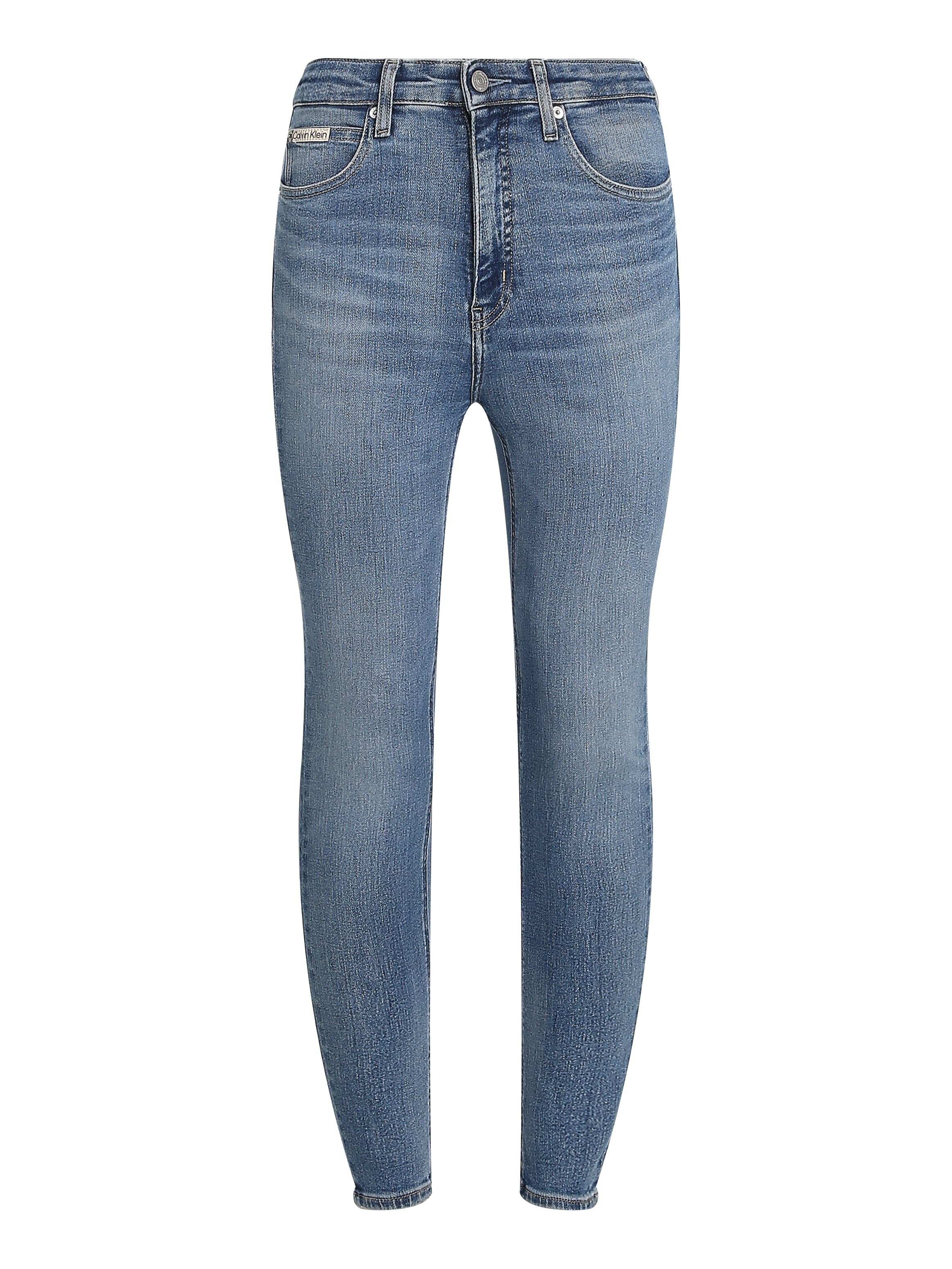 Calvin Klein Jeans Skinny-fit-Jeans »HIGH RISE SUPER SKINNY ANKLE«, in blauer Waschung