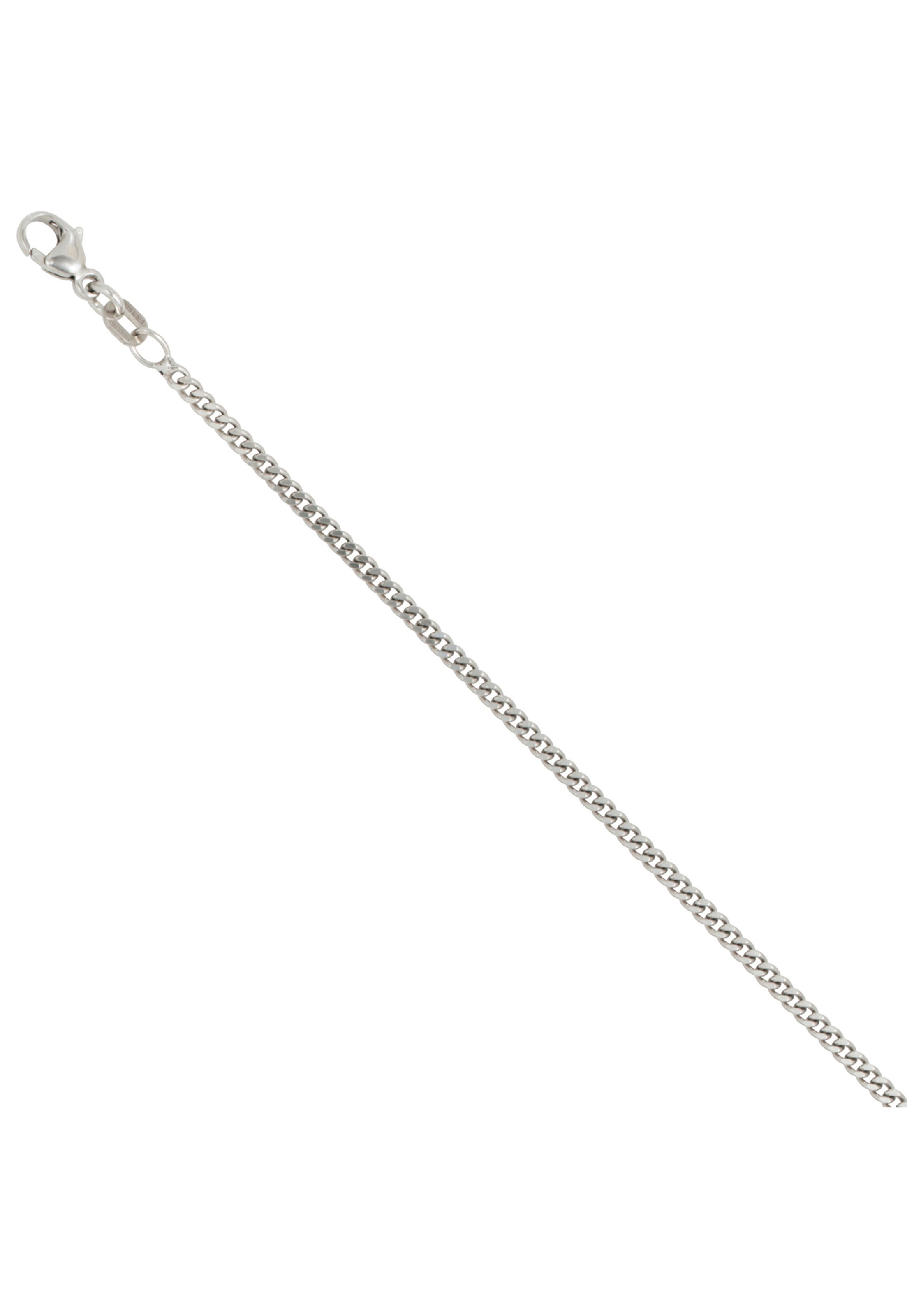 JOBO Silberkette, Panzerkette 925 Silber 45 cm 2 mm