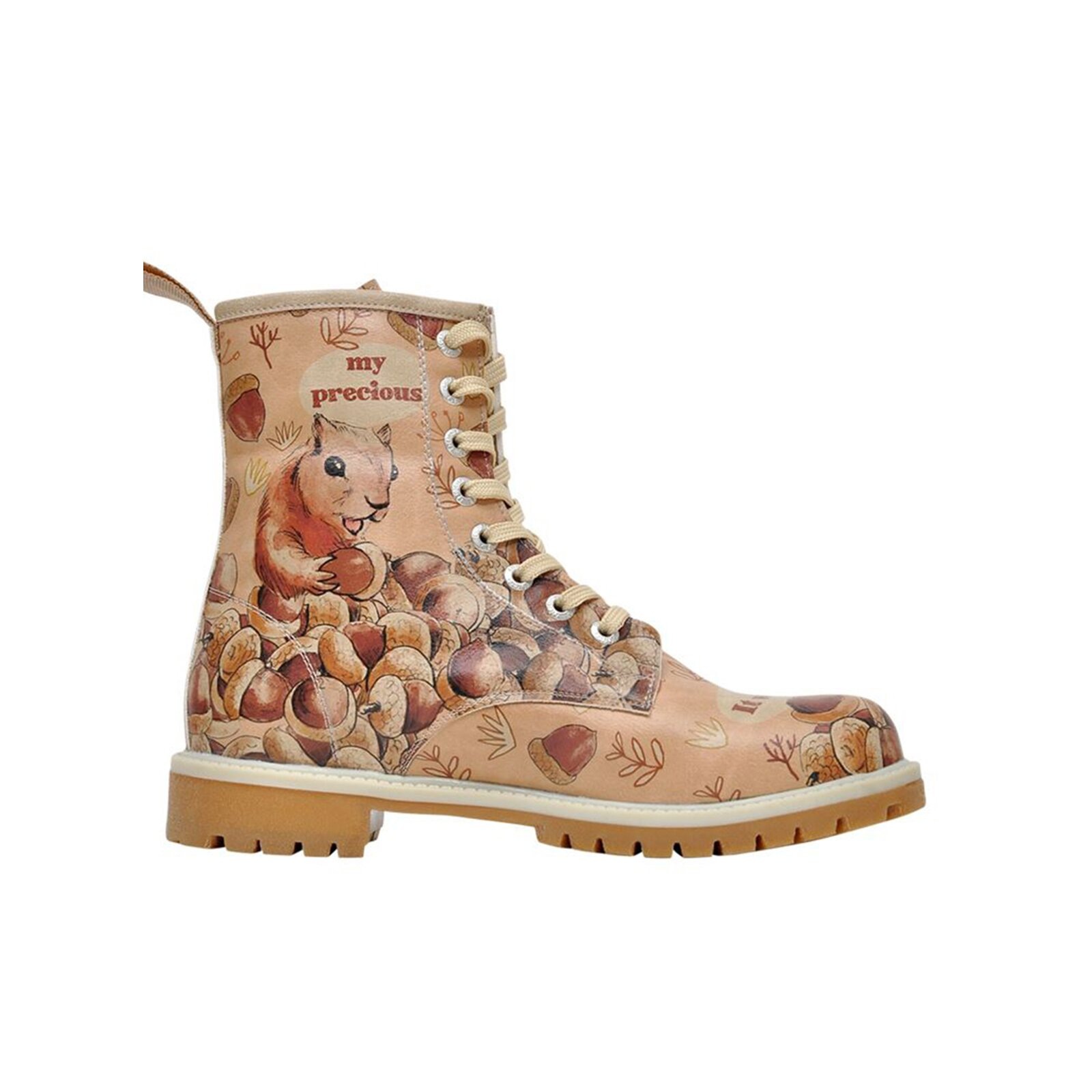 DOGO Long Boots It Wasn't Me Boots Brown 41 2