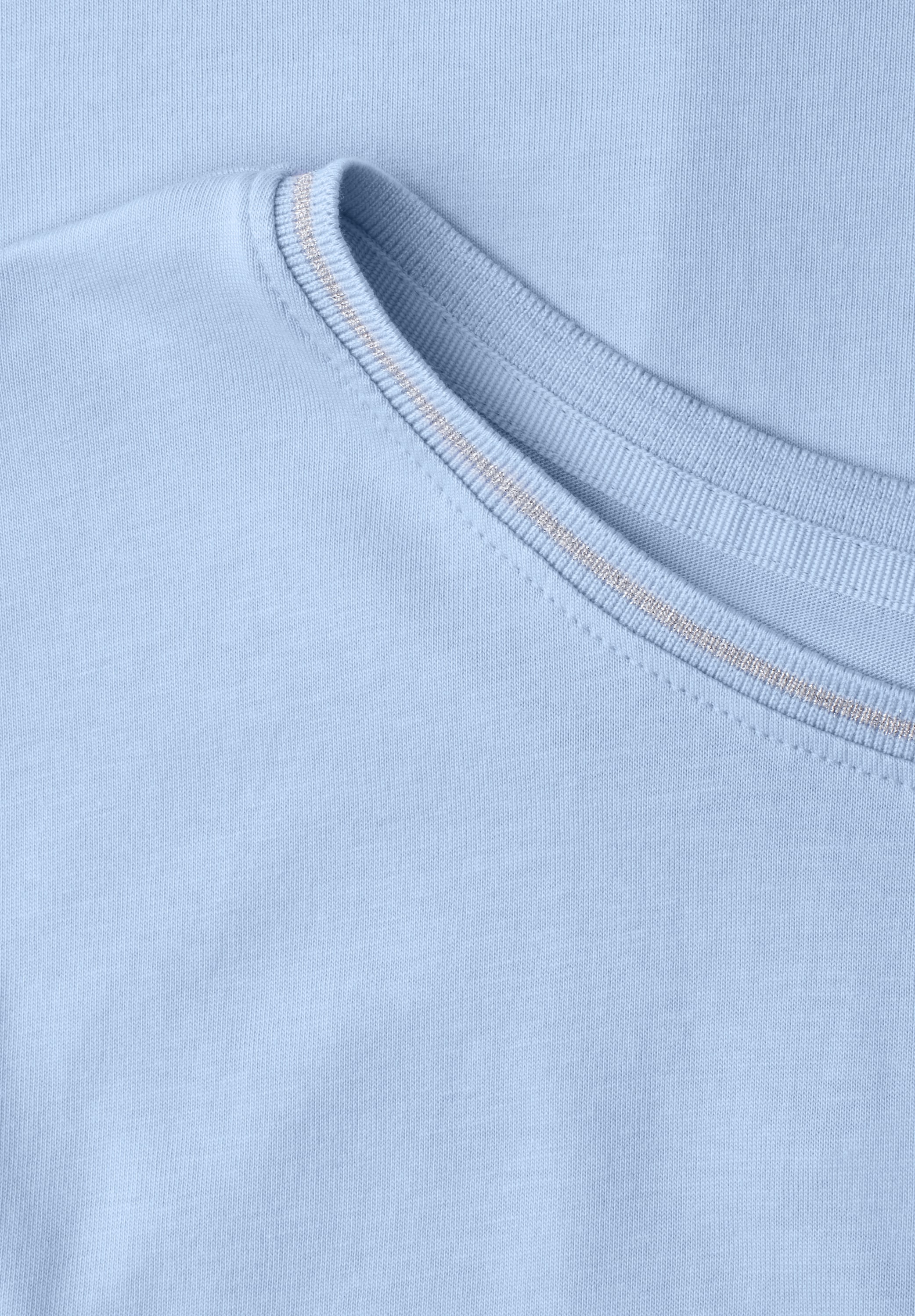 STREET ONE T-Shirt in Unifarbe