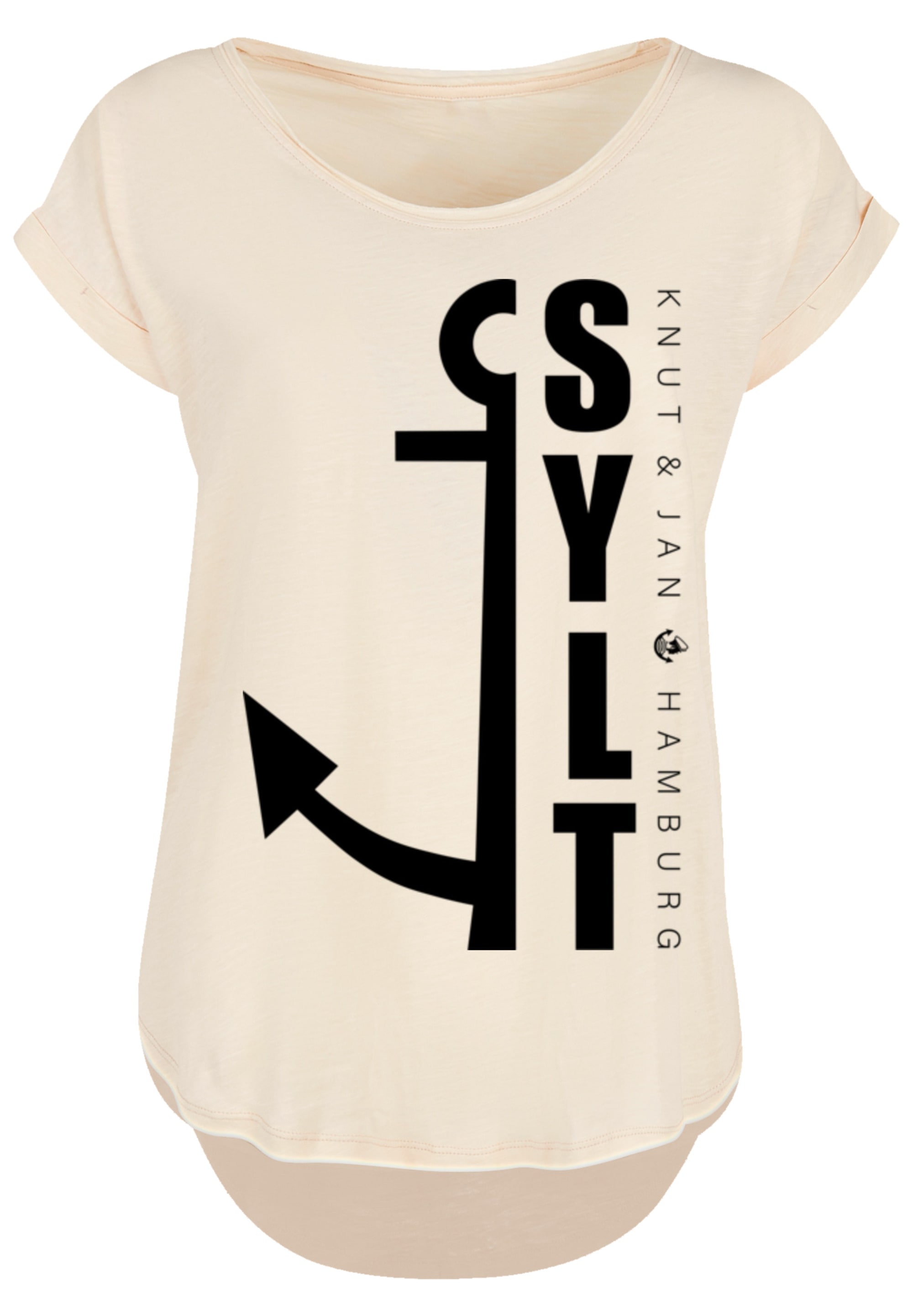 F4NT4STIC T-Shirt »Sylt Anker Knut & Jan Hamburg« Print