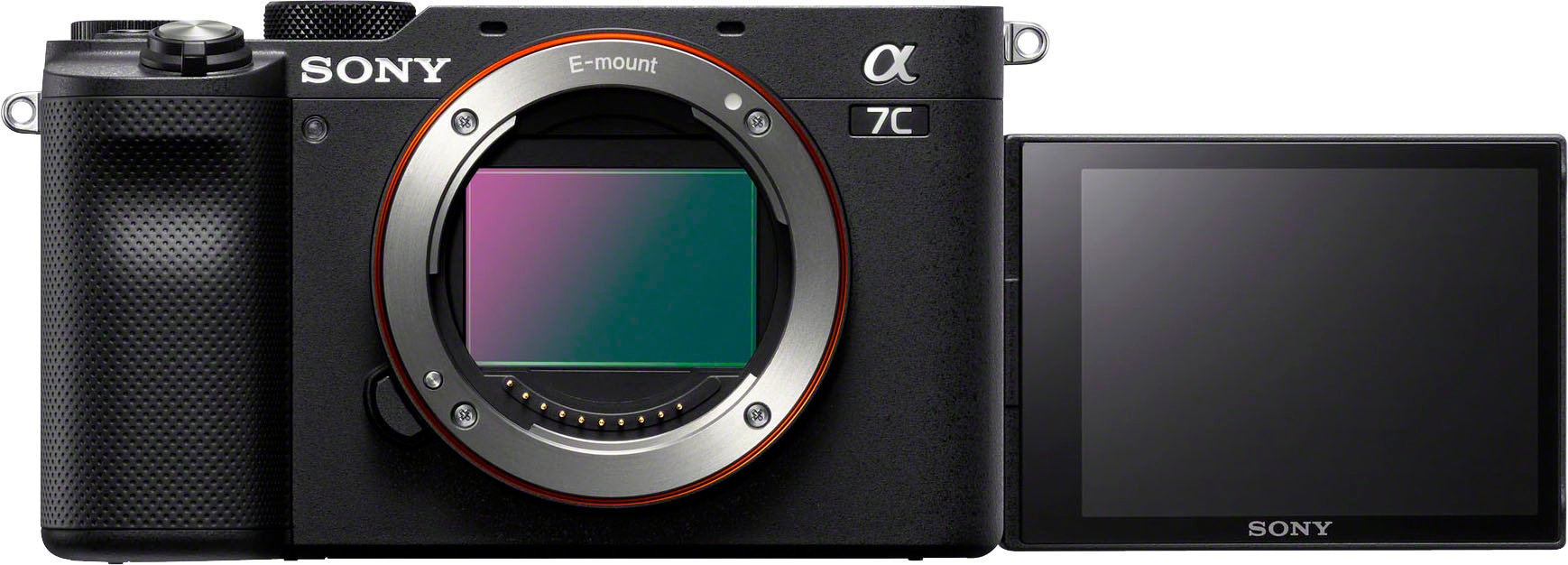 Sony Vollformat-Digitalkamera »ILCE-7CB  A7C«, 24,2 MP, 4K Video, 5-Achsen Bildstabilisierung, NFC, Bluetooth, nur Gehäuse