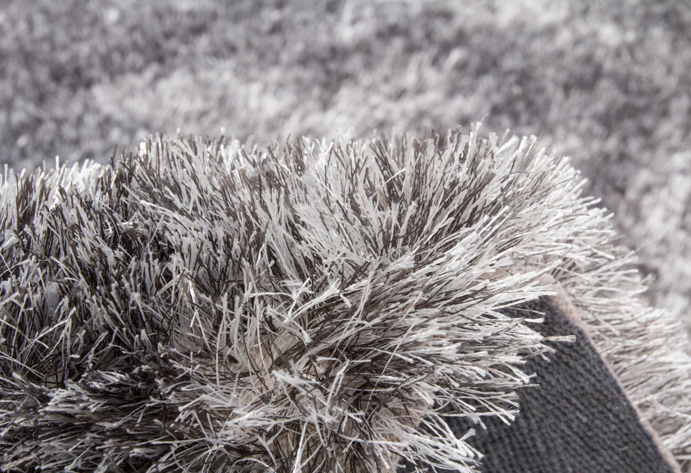 Kayoom Hochflor-Teppich »Diamond 700«, rund, 45 mm Höhe, weiche Microfaser, Langflor, Shaggy, Melange, Wohnzimmer