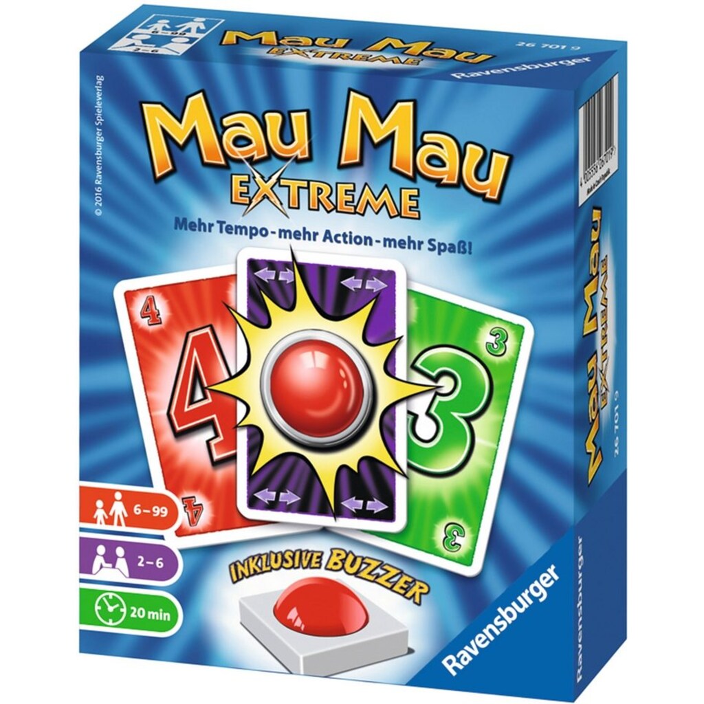 Ravensburger Spiel »Mau Mau Extreme«