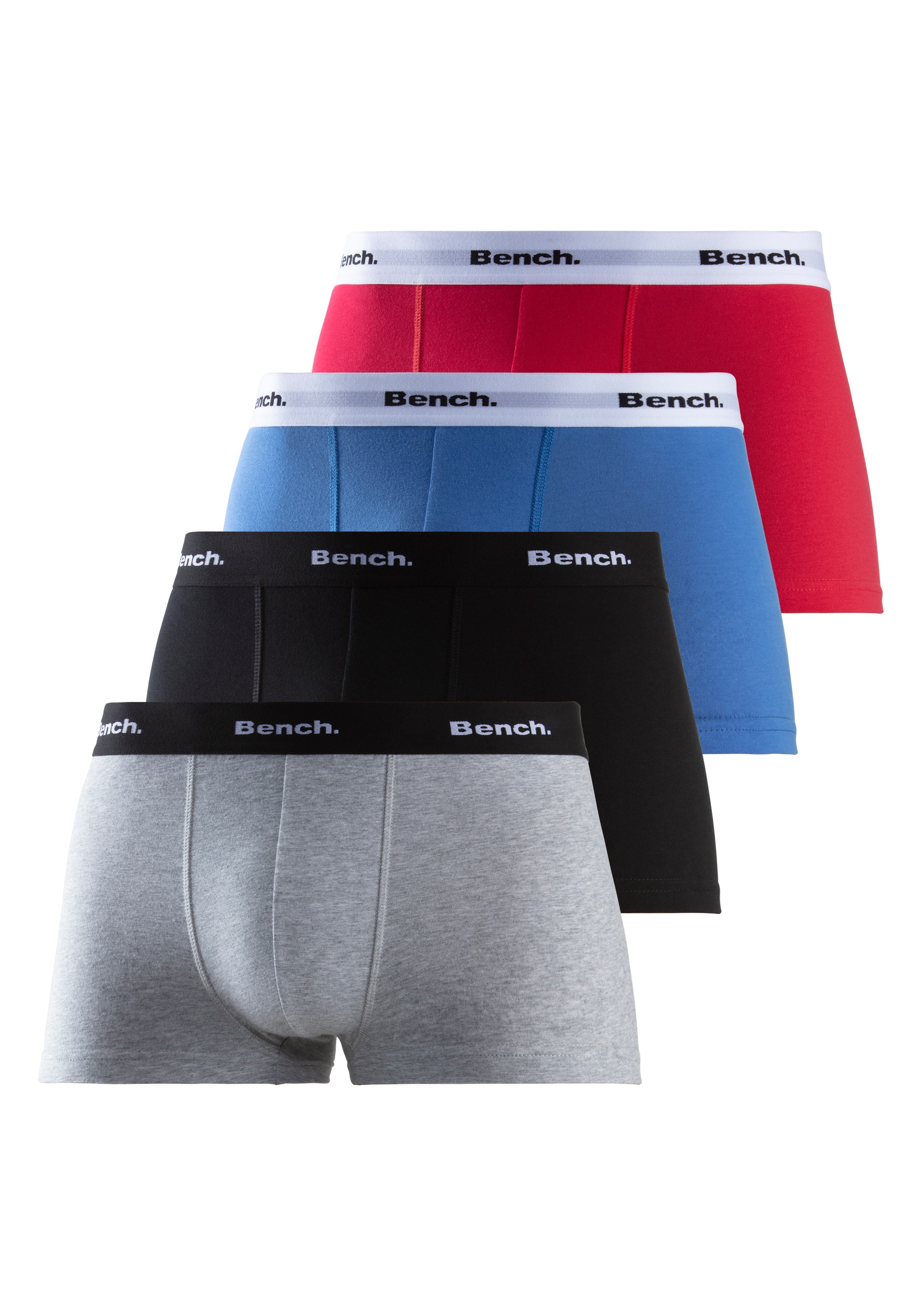 Bench. Hipster, (Packung, 4 St.), knapp sitzende Boxershorts aus Baumwollmi günstig online kaufen