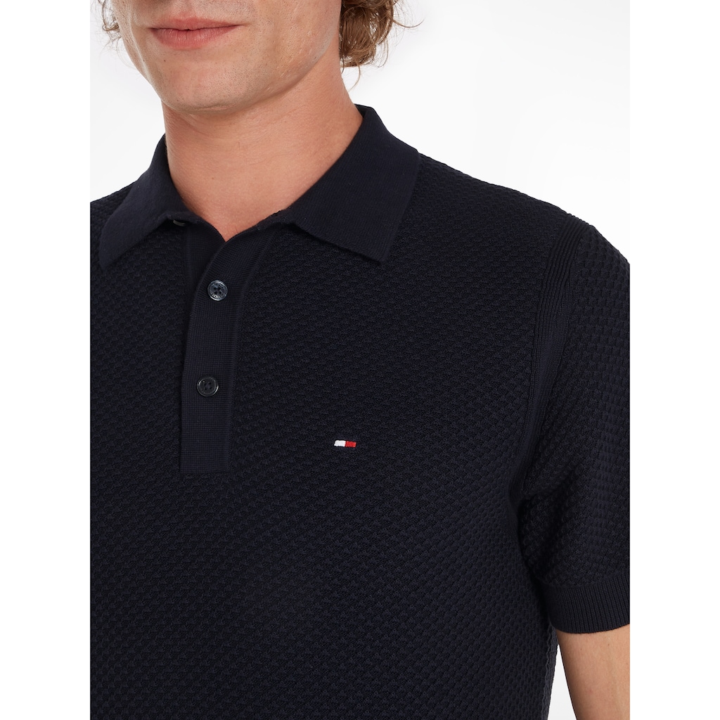 Tommy Hilfiger Poloshirt »OVAL STRUCTURE S/S POLO«