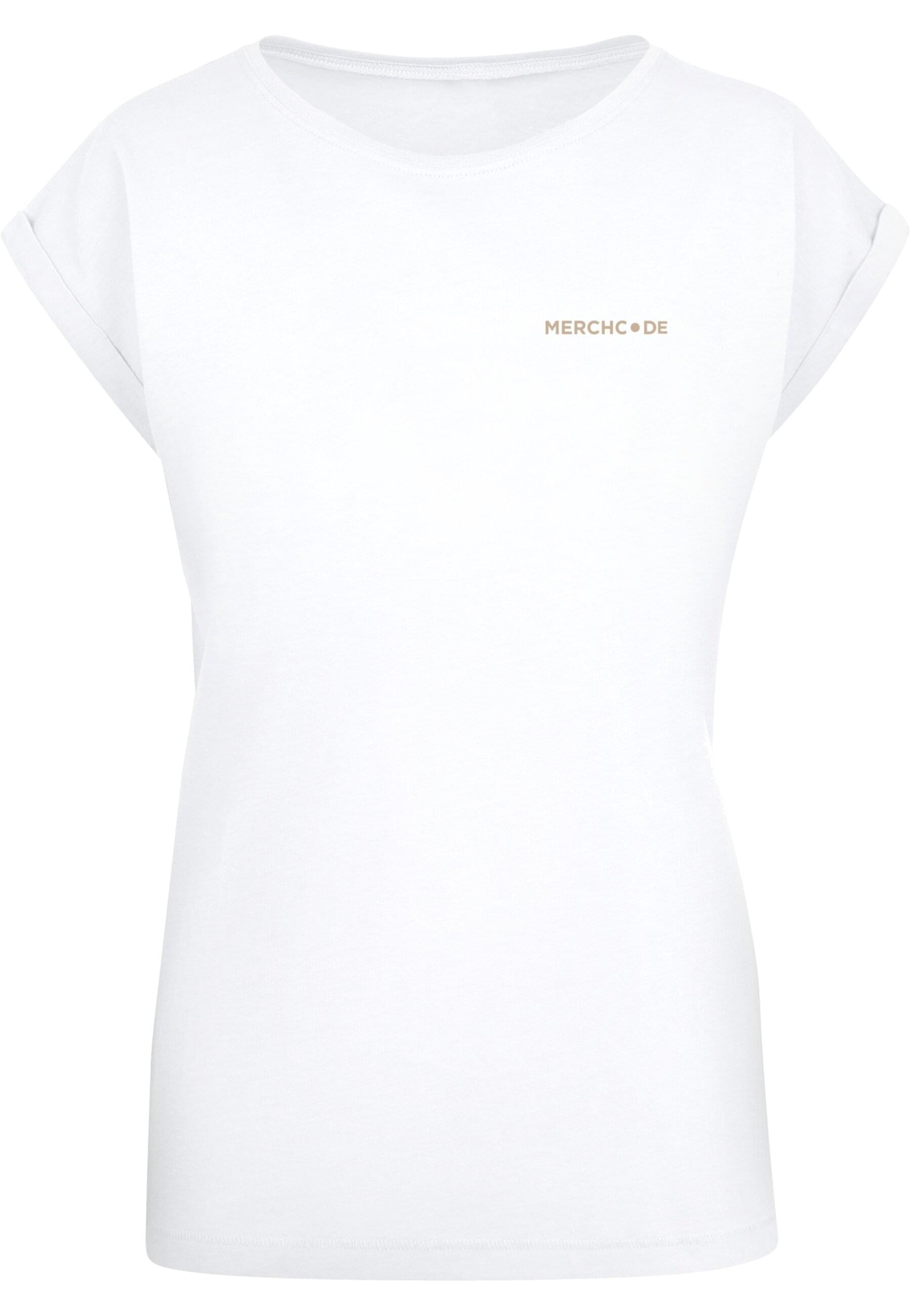 Merchcode T-Shirt "Merchcode Damen Ladies Alles Wird Gut Extended Shoulder günstig online kaufen