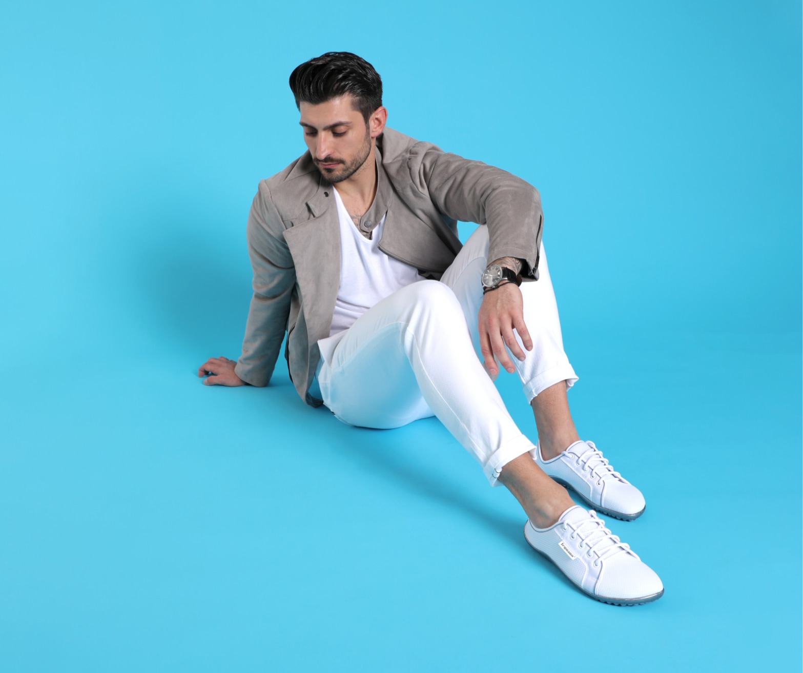 Leguano Barfußschuh »AKTIV«, Freizeitschuh, Halbschuh, Schnürschuh mit ergonomischer Formgebung