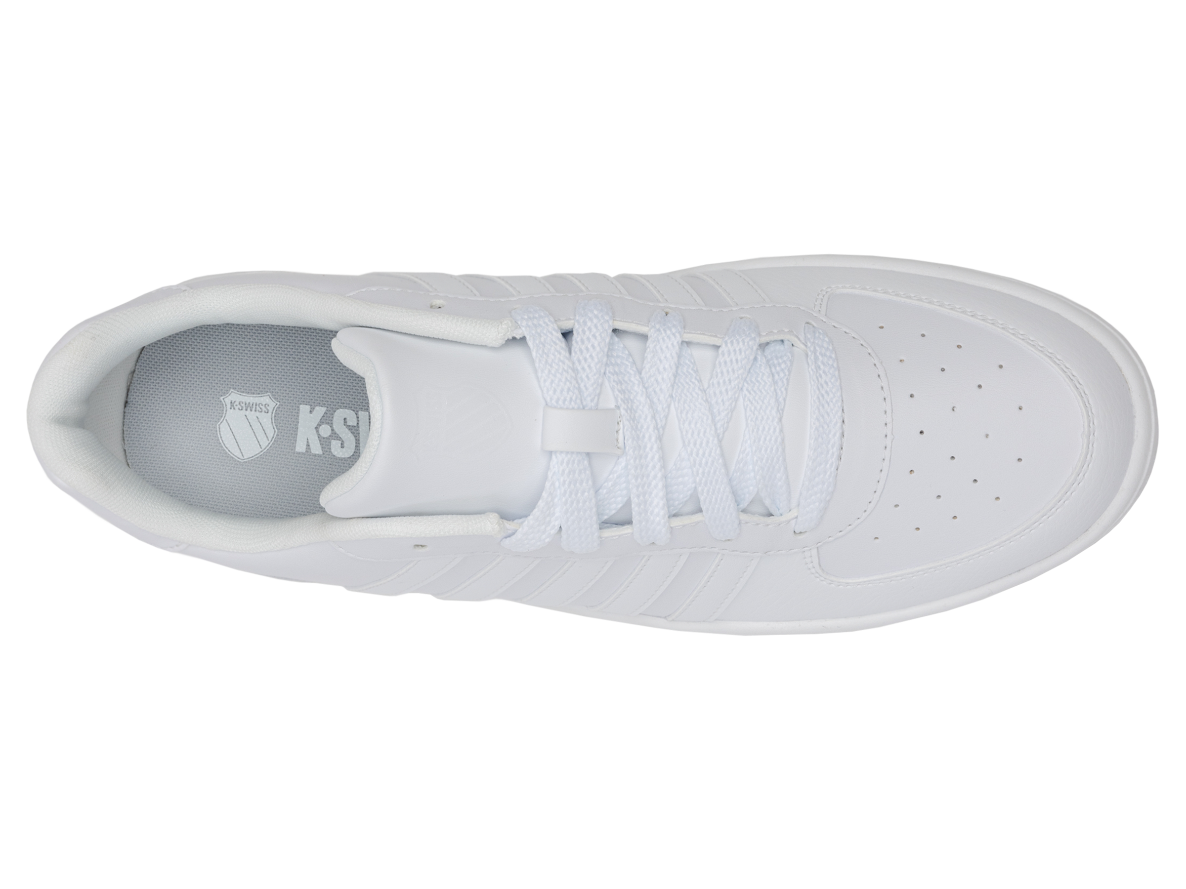Sneaker K-SWISS "COURT KALI", Damen, Gr. 36, weiß, weiß, Synthetik, Schuhe Sneaker 3